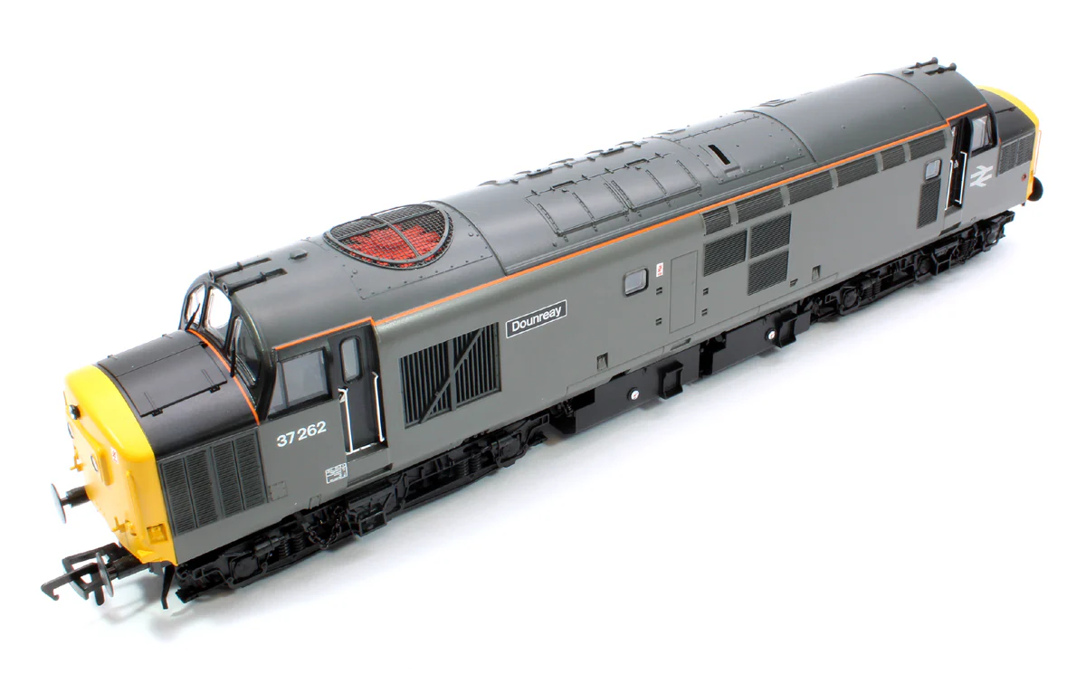35-311SF Class 37/0 Centre Headcode 37262 'Dounreay' BR Engineers Grey Diesel Locomotive - DCC Sound - Image 13