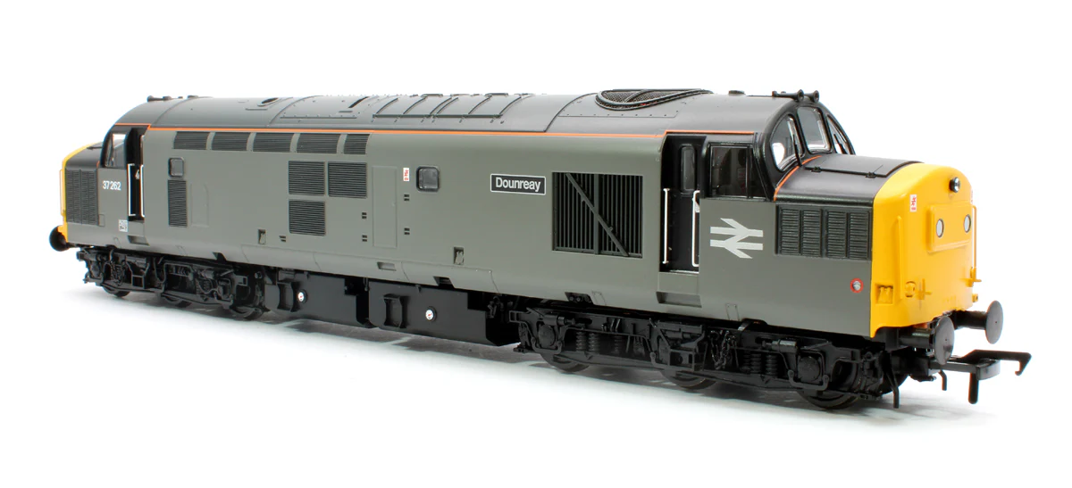 35-311SF Class 37/0 Centre Headcode 37262 'Dounreay' BR Engineers Grey Diesel Locomotive - DCC Sound - Image 6