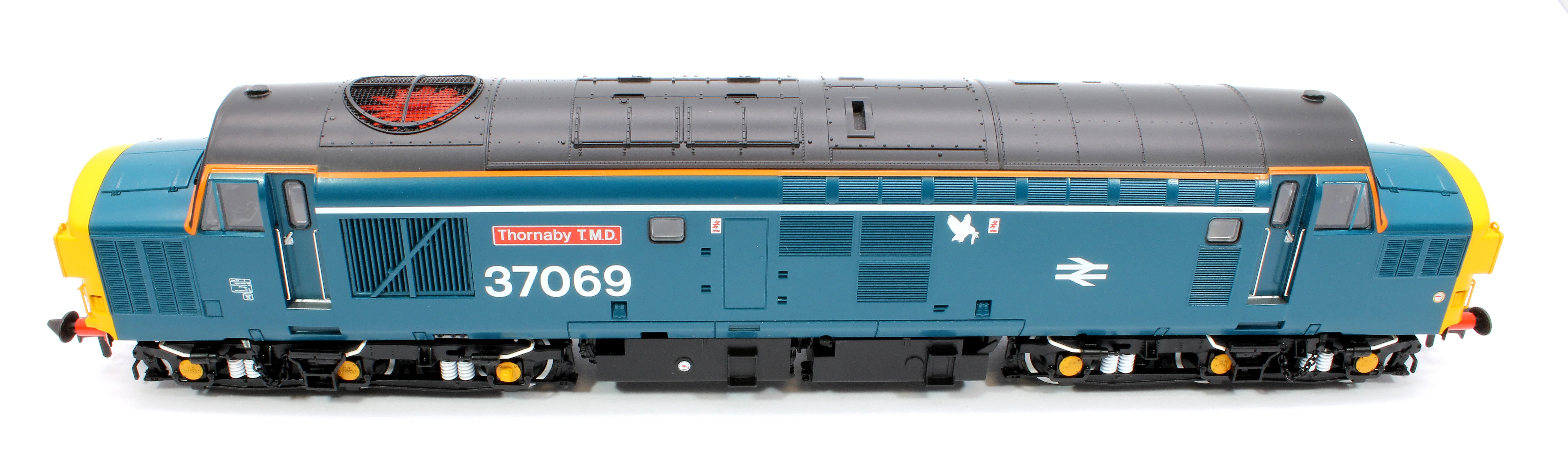 35-312 Class 37/0 Split Headcode 37069 'Thornaby TMD' BR Blue (White Stripe) Diesel Locomotive - Image 11