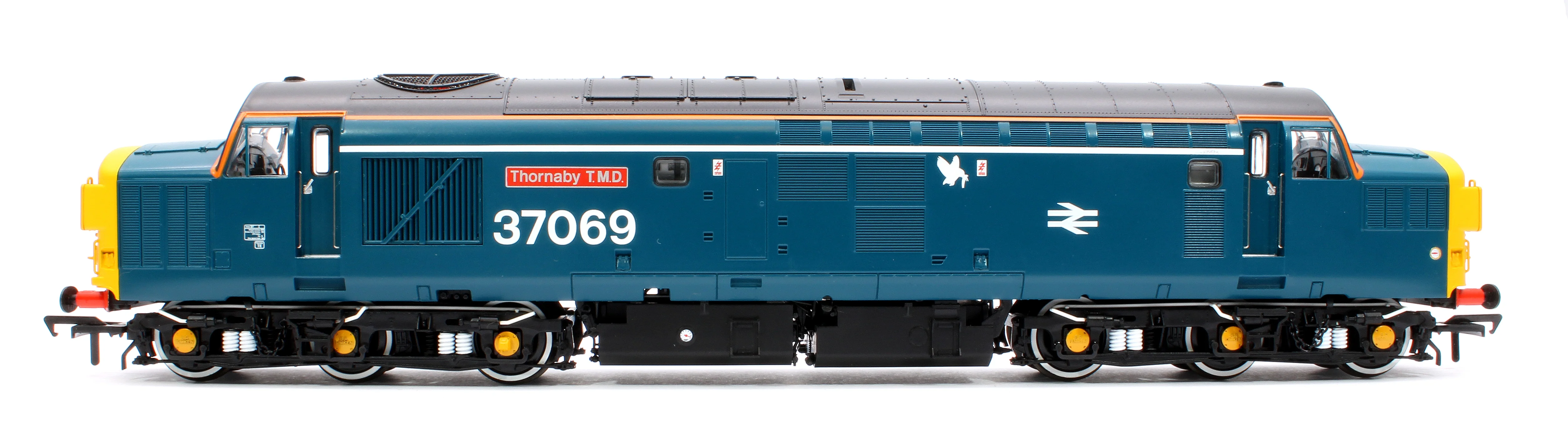 35-312 Class 37/0 Split Headcode 37069 'Thornaby TMD' BR Blue (White Stripe) Diesel Locomotive - Image 5