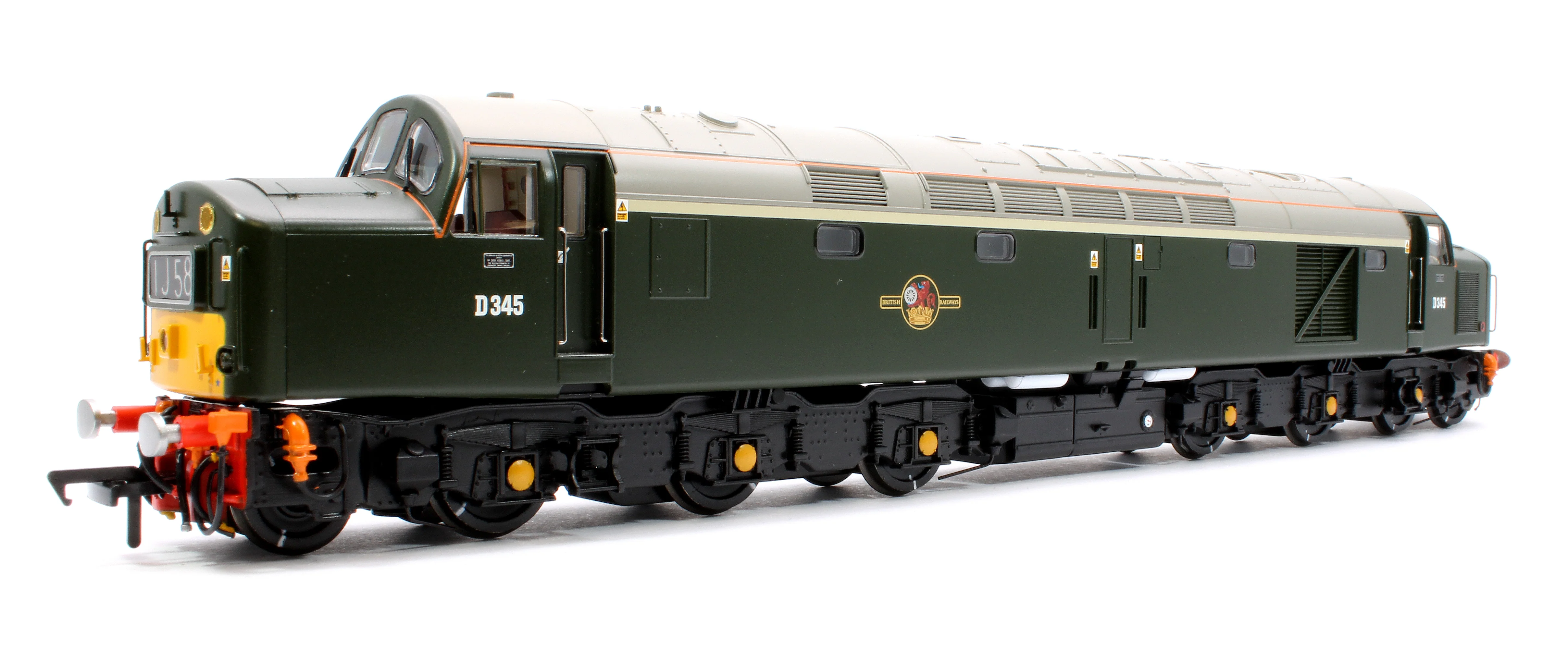 32-491 Class 40 Centre Headcode D345 BR Green (Small Yellow Panels) Diesel Locomotive - Image 3