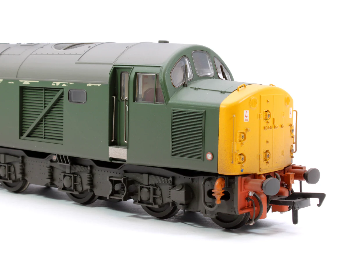 Class 40 Disc Headcode 40039 BR Green (Full Yellow Ends) Diesel Locomotive - Weathered - Image 7