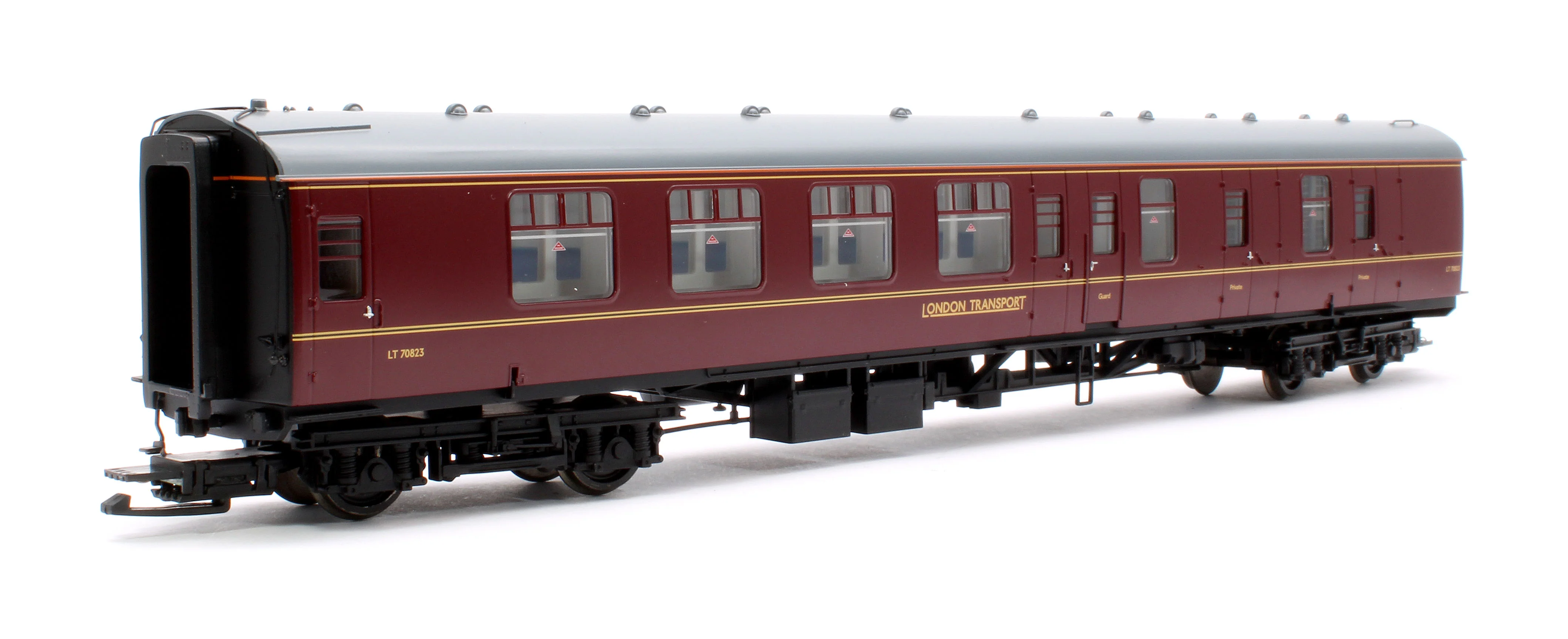 32-645 Class 438 4-TC 4-Car Multiple Unit 428 London Transport Lined Maroon - Image 10