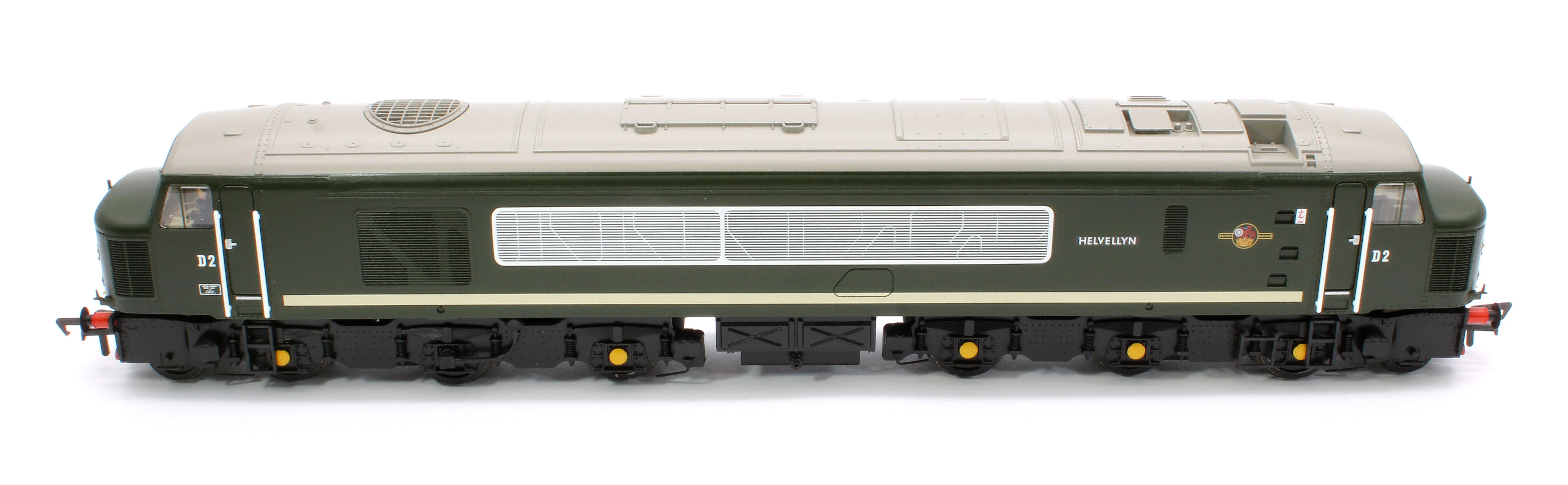 32-653 Class 44 Disc Headcode D2 'Helvellyn' BR Green (Small Yellow Panels) Diesel Locomotive - Image 11