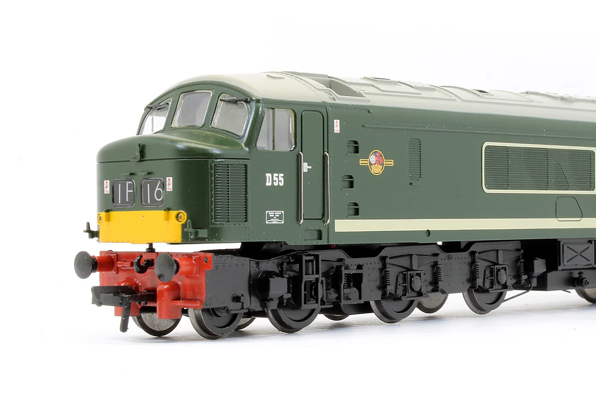 32-678 Class 45 D55 'Royal Signals' BR Green Diesel Locomotive (DCC Ready) - Image 3