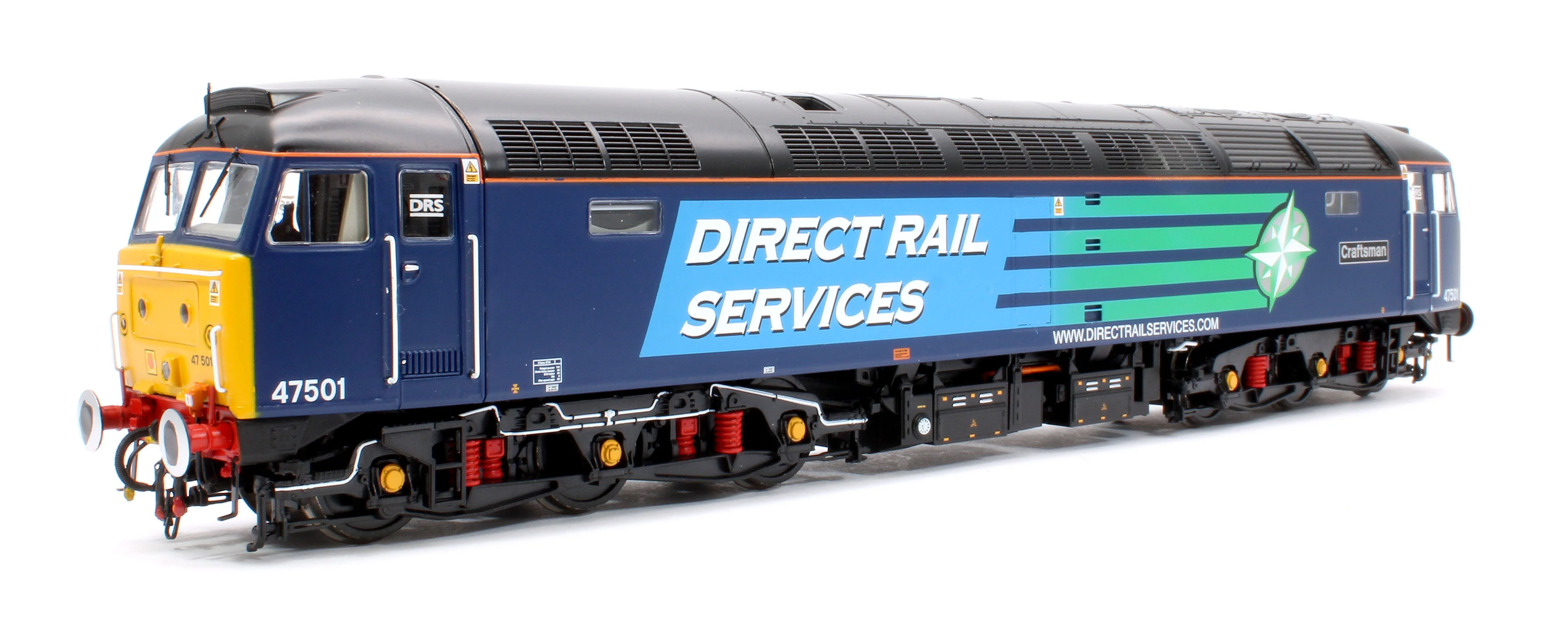 GM4240223 Class 47 501 'Craftsman' Direct Rail Services Diesel Locomotive - DCC Sound