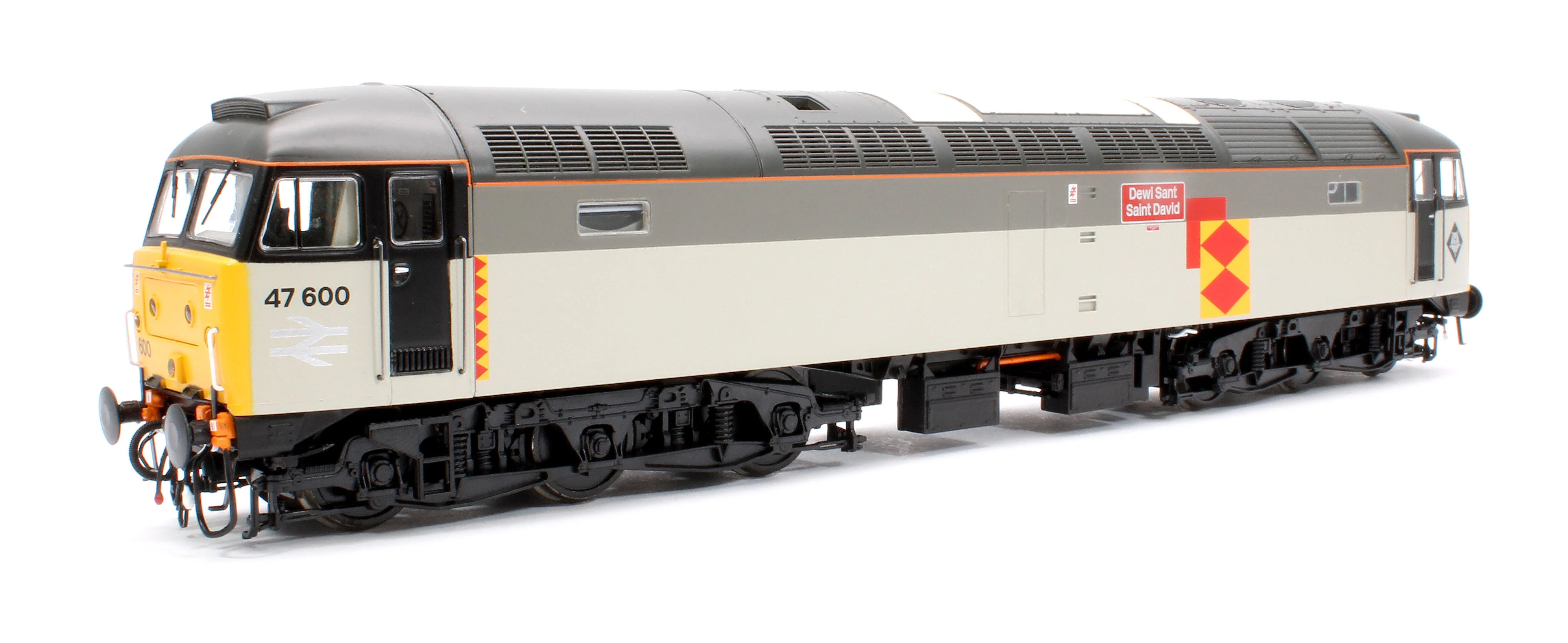 GM4240224 Class 47 600 'Dewi Saint/Saint David' Railfreight Distribution Diesel Locomotive - DCC Sound