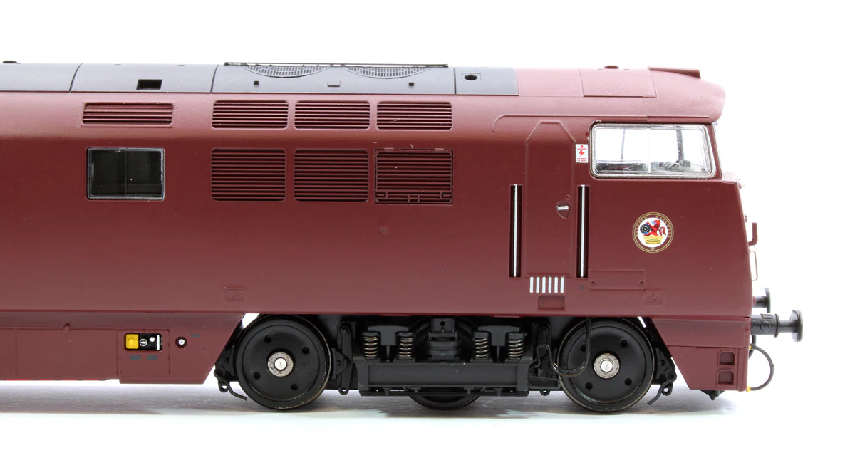 4D-003-021 Class 52 Western Invader BR Maroon Small Yellow Panels D1009 Diesel Locomotive - Image 7