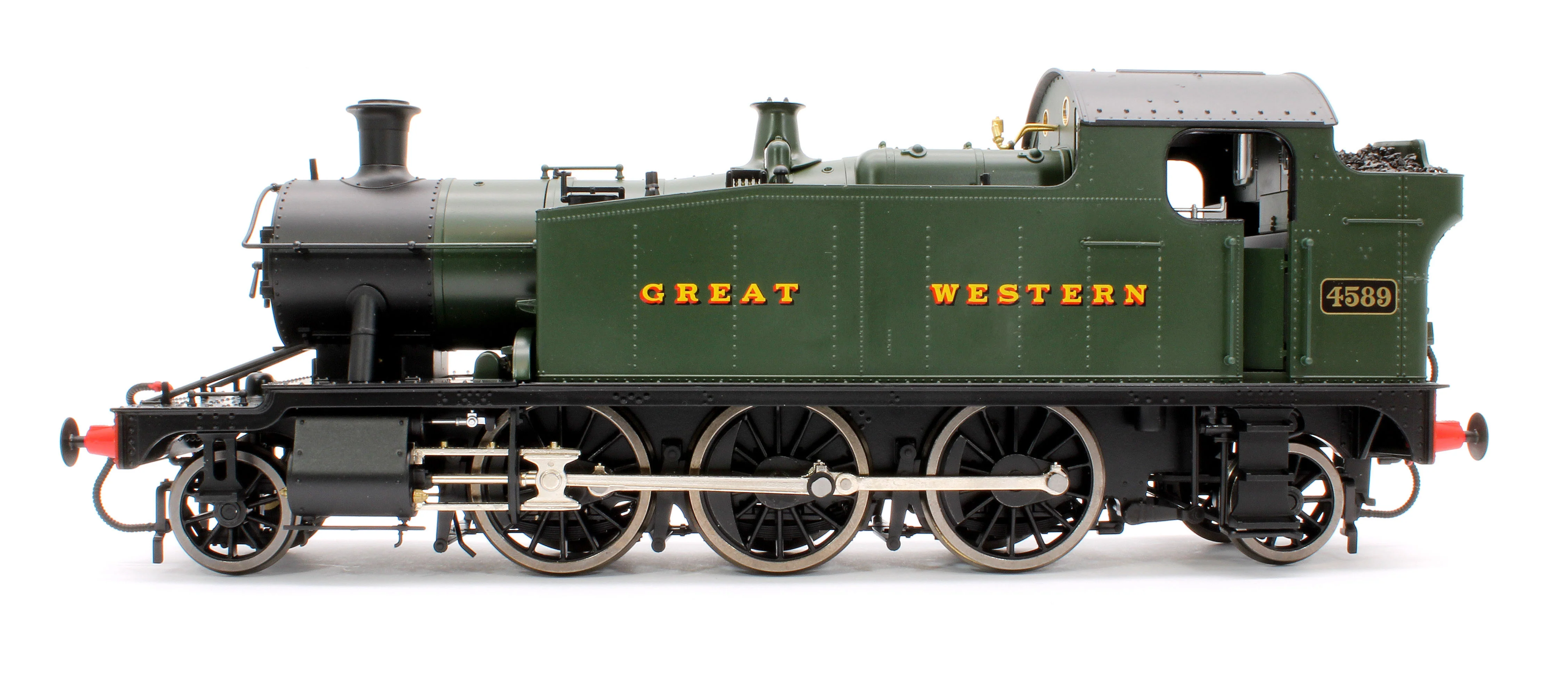 LHT-S-5501S Class 55xx 2-6-2 Great Western Green 4589 Steam Locomotive - DCC Sound Fitted - Image 2