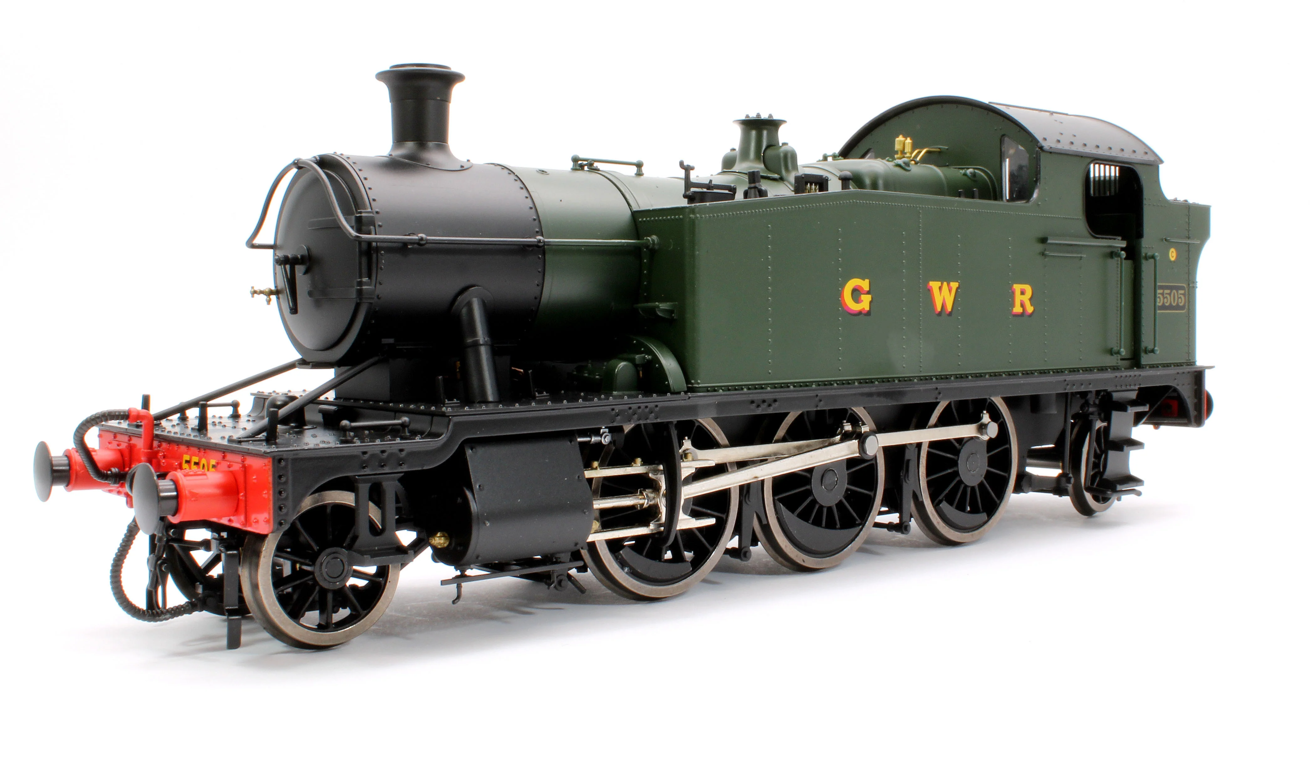 LHT-S-5504S Class 55xx 2-6-2 ‘GWR’ GWR Green 5505 Steam Locomotive - DCC Sound Fitted