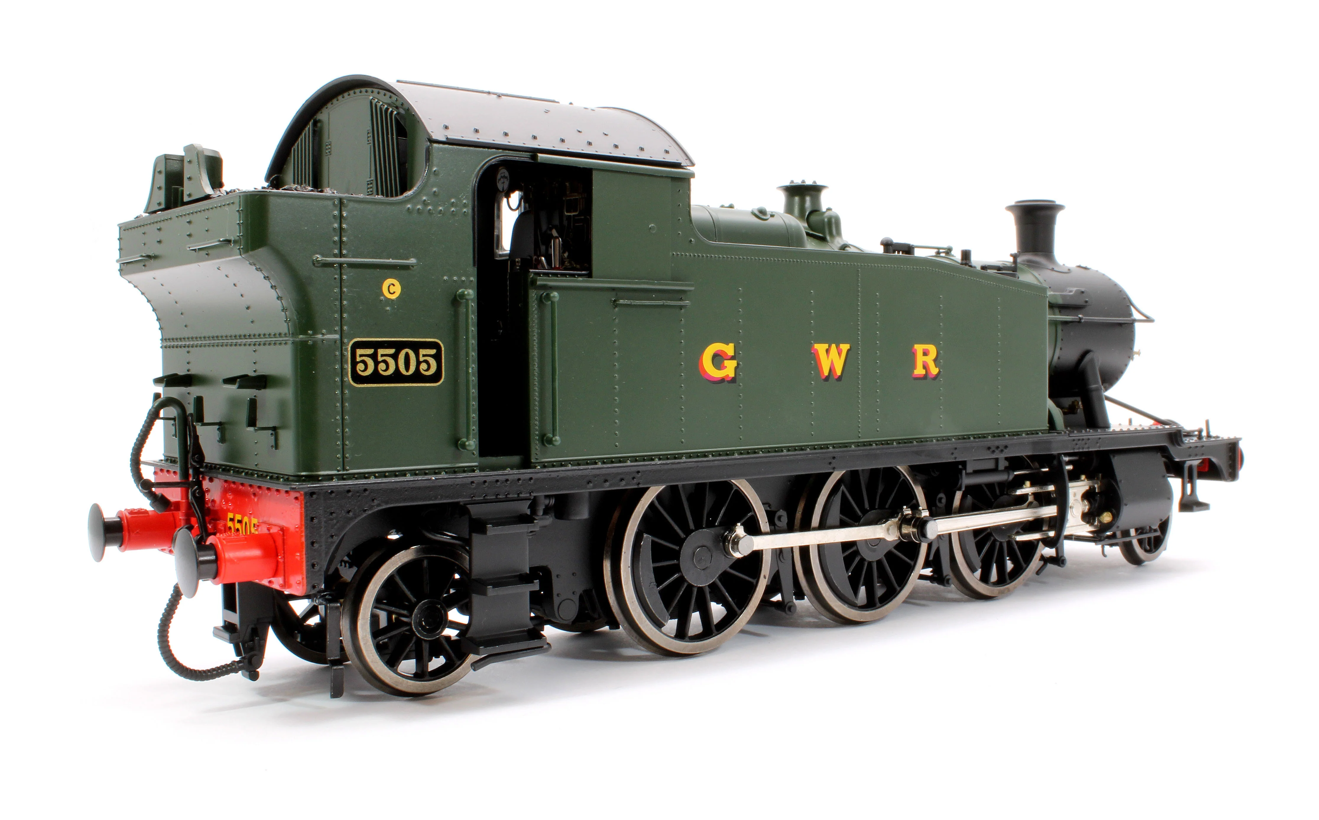LHT-S-5504S Class 55xx 2-6-2 ‘GWR’ GWR Green 5505 Steam Locomotive - DCC Sound Fitted - Image 3