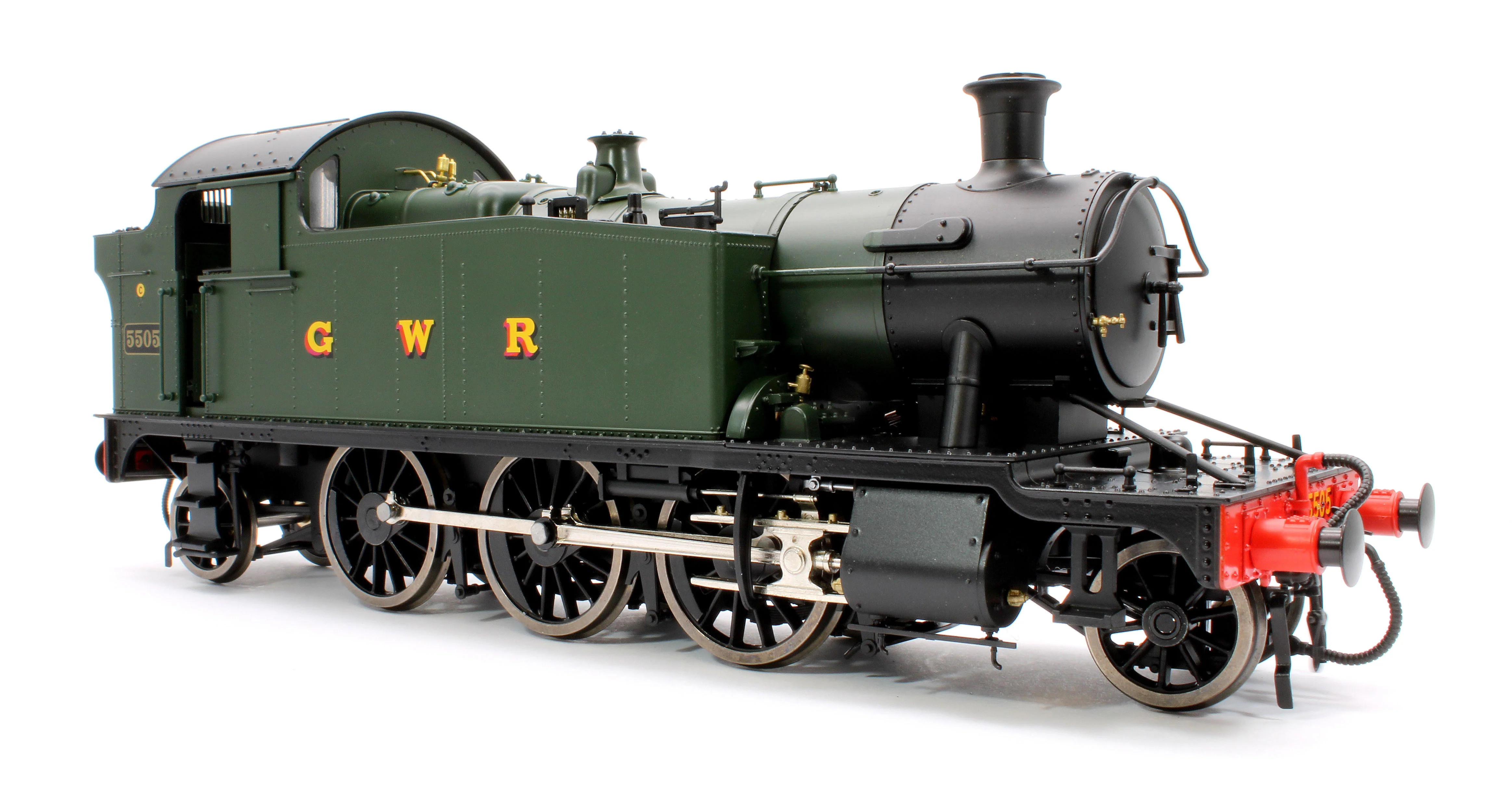 LHT-S-5504S Class 55xx 2-6-2 ‘GWR’ GWR Green 5505 Steam Locomotive - DCC Sound Fitted - Image 4