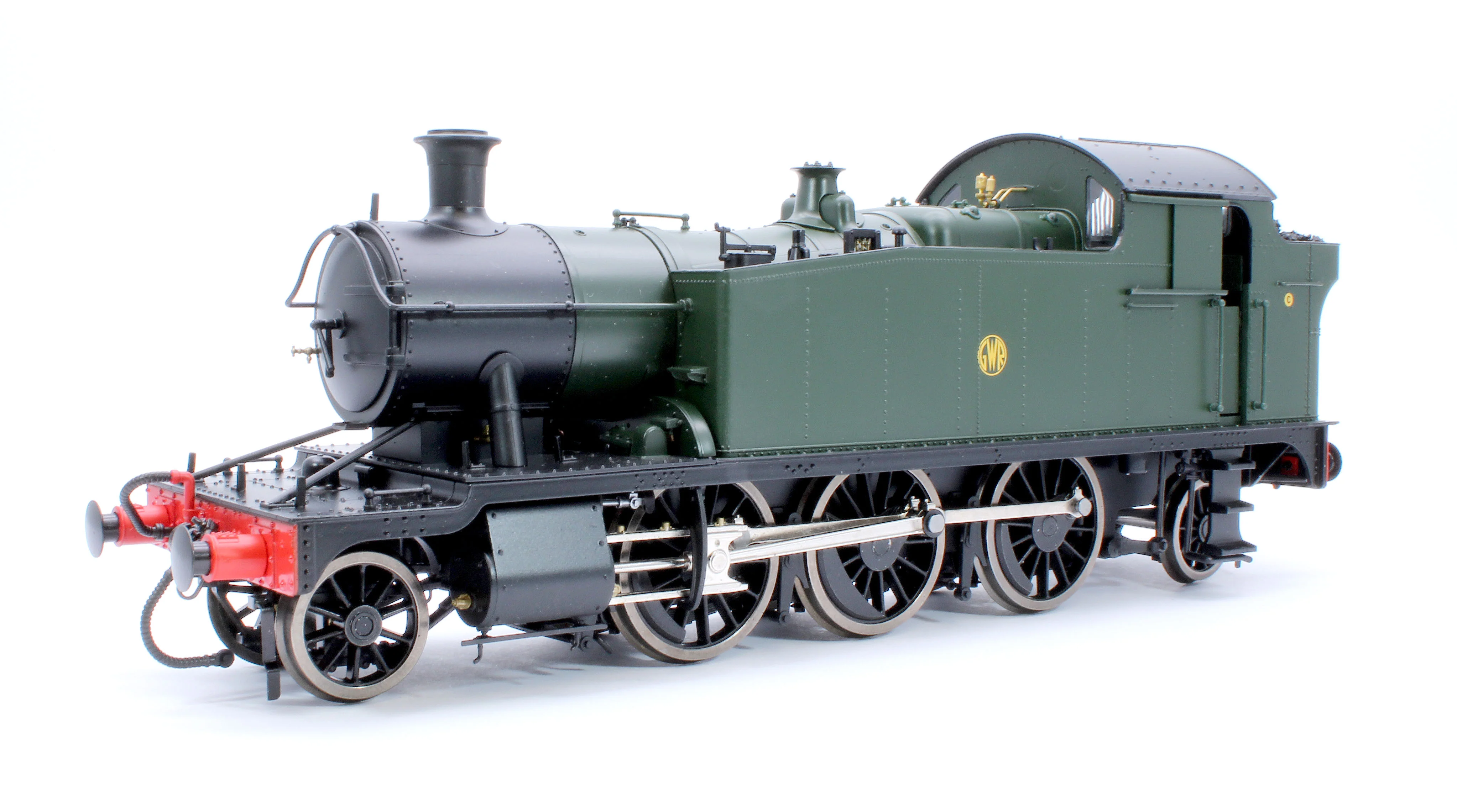 LHT-S-5503US Class 55xx 2-6-2 Shirtbutton GWR Green Unnumbered Steam Locomotive - DCC Sound Fitted