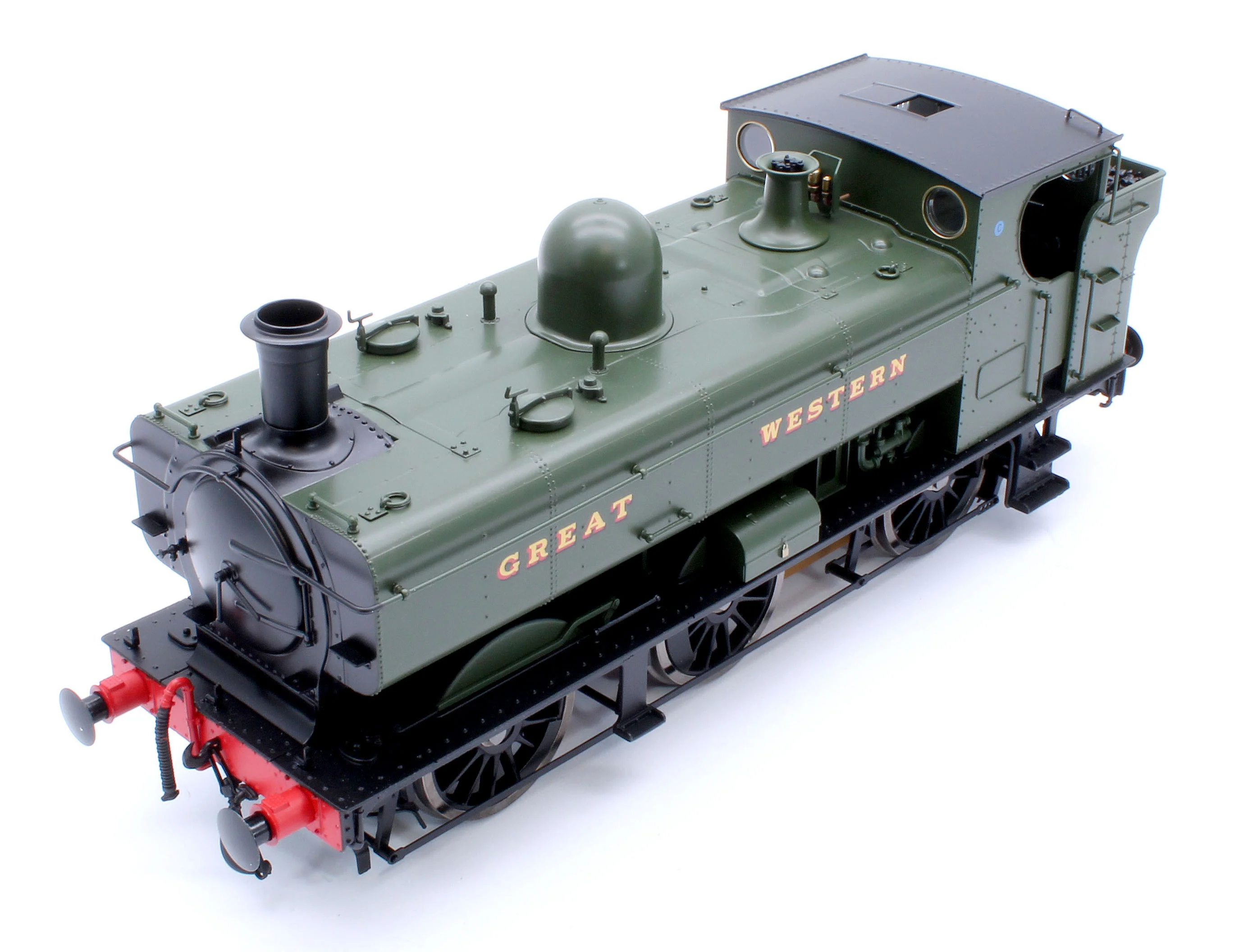 7S-007-013UD Class 57xx Pannier 'Great Western' Green Unnumbered - Steam Tank Locomotive - DCC Fitted - Image 11