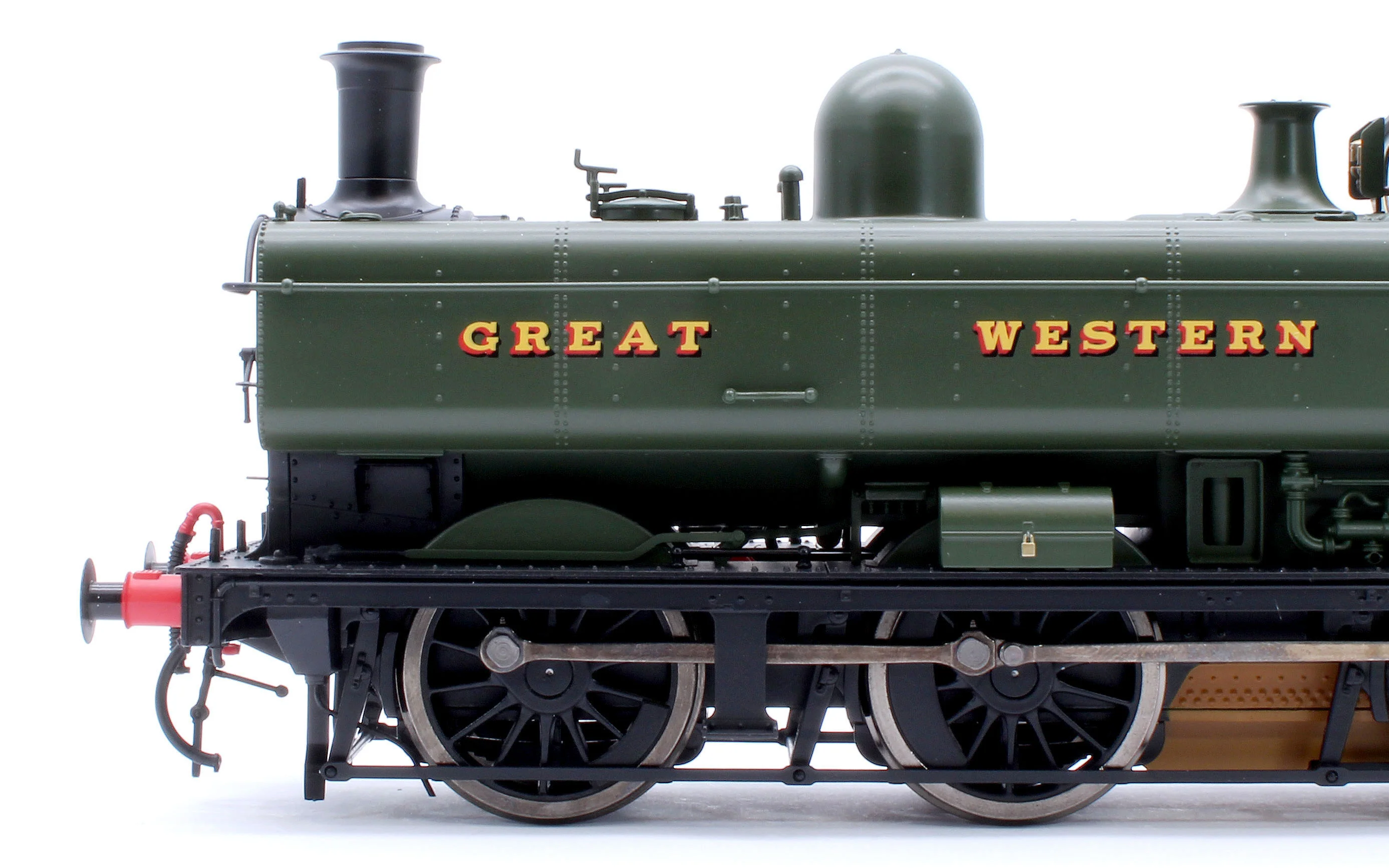 7S-007-013UD Class 57xx Pannier 'Great Western' Green Unnumbered - Steam Tank Locomotive - DCC Fitted - Image 7