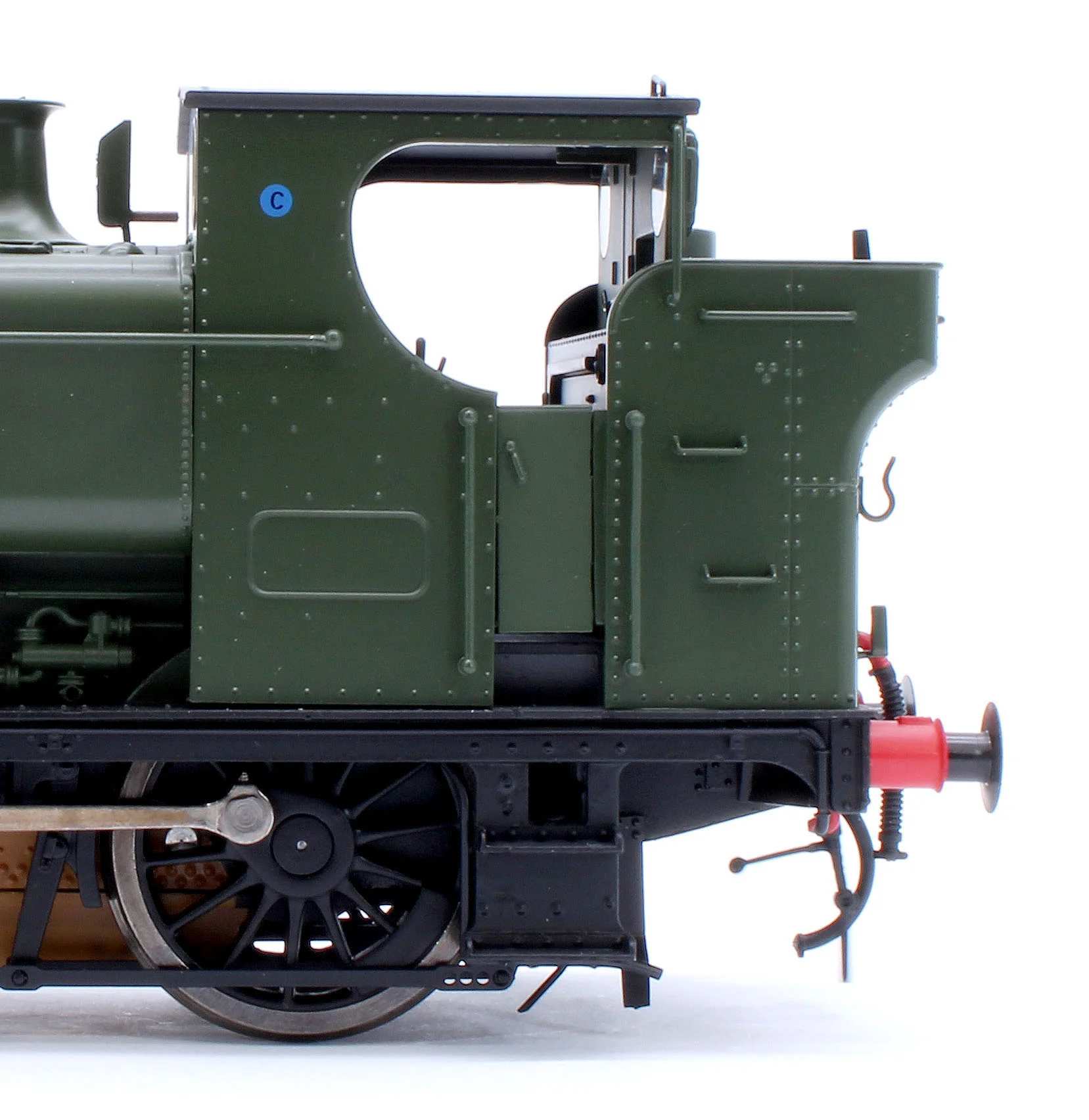 7S-007-013UD Class 57xx Pannier 'Great Western' Green Unnumbered - Steam Tank Locomotive - DCC Fitted - Image 8