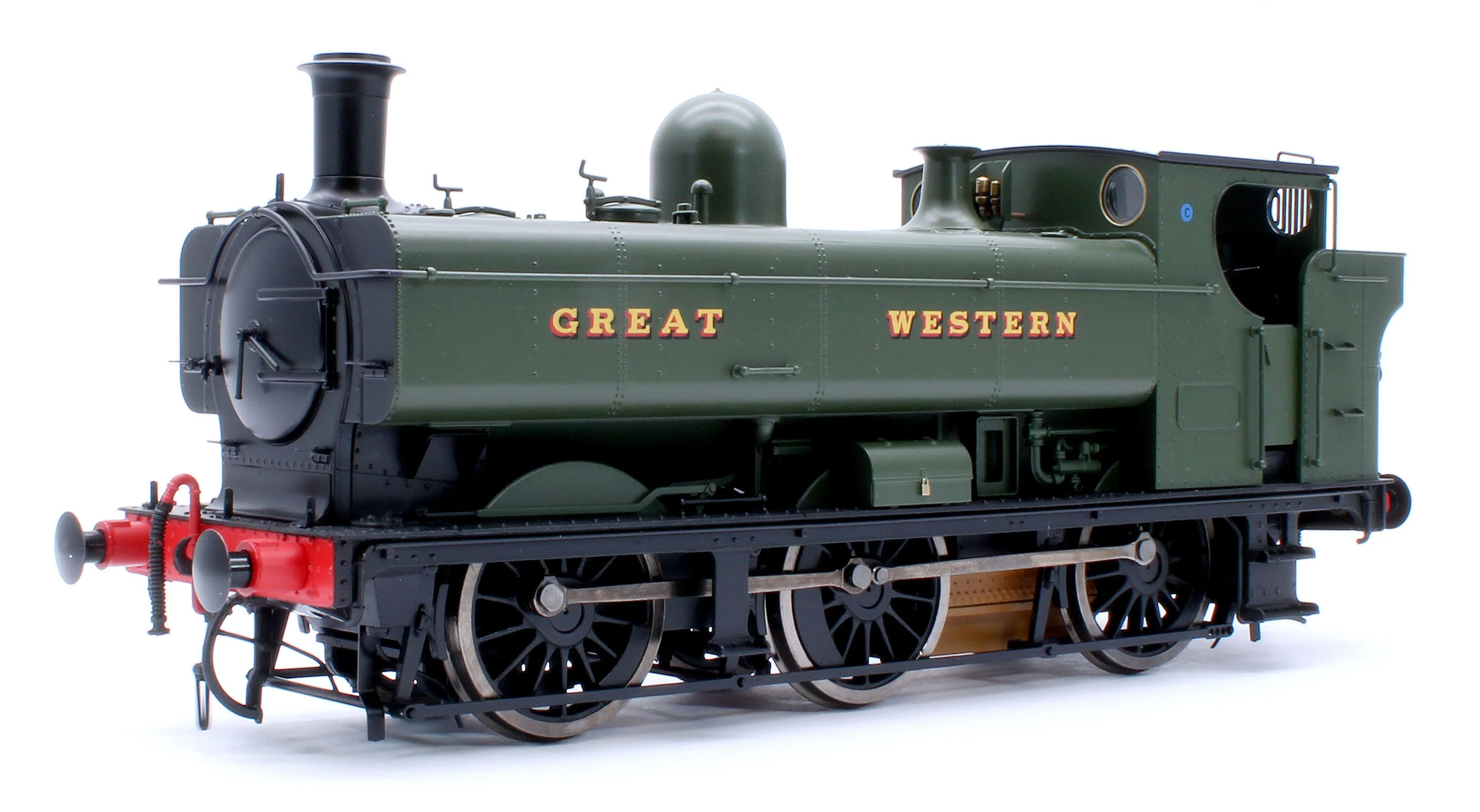 7S-007-013US Class 57xx Pannier 'Great Western' Green Unnumbered - Steam Tank Locomotive - Sound Fitted