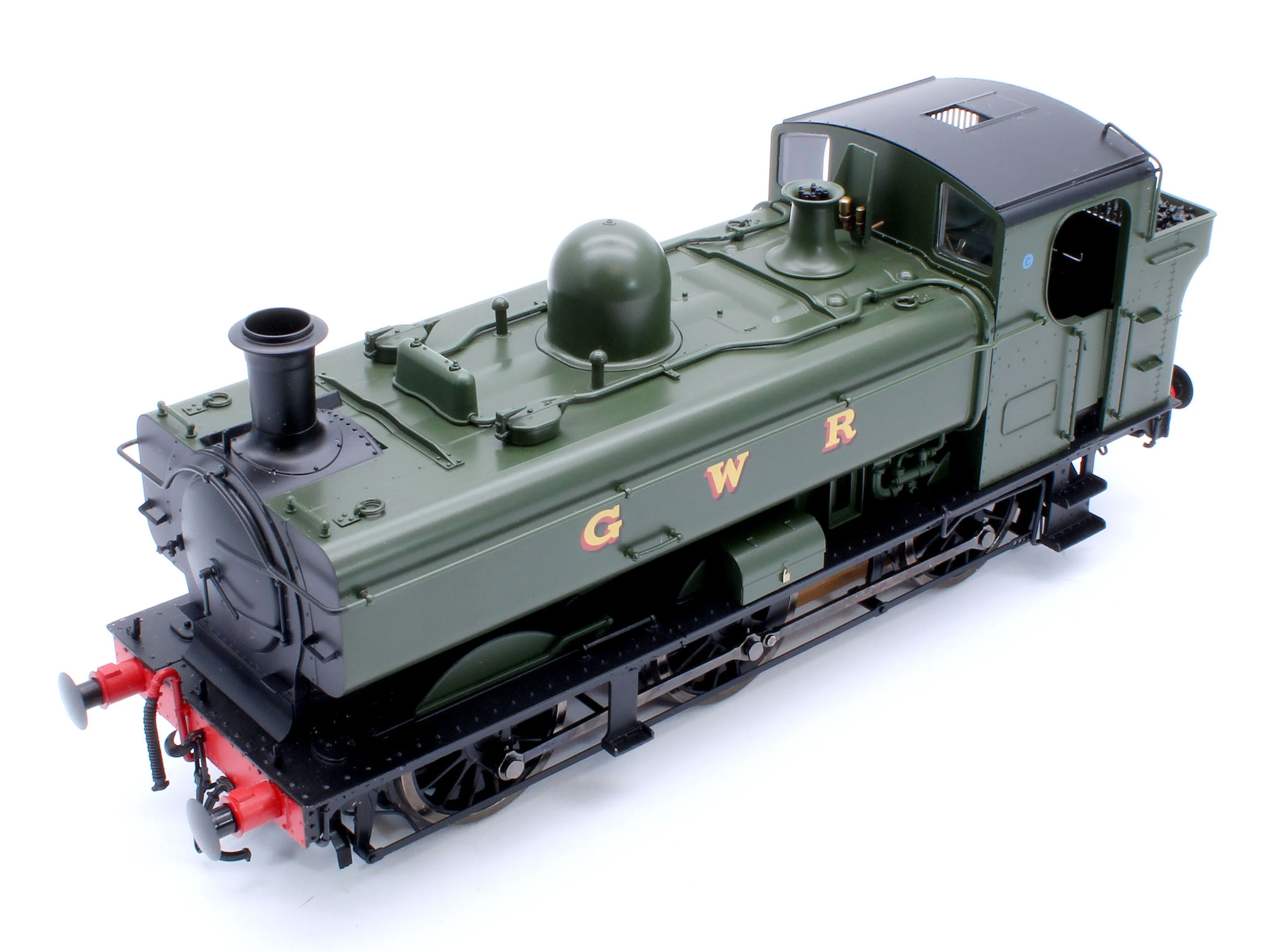 7S-007-015U Class 57xx Pannier 'GWR' Green Unnumbered - Steam Tank Locomotive - Image 11