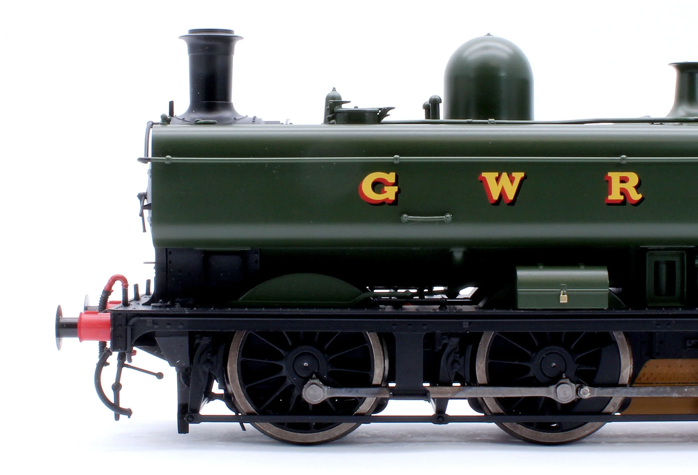 7S-007-015UD Class 57xx Pannier 'GWR' Green Unnumbered - Steam Tank Locomotive - DCC Fitted - Image 7