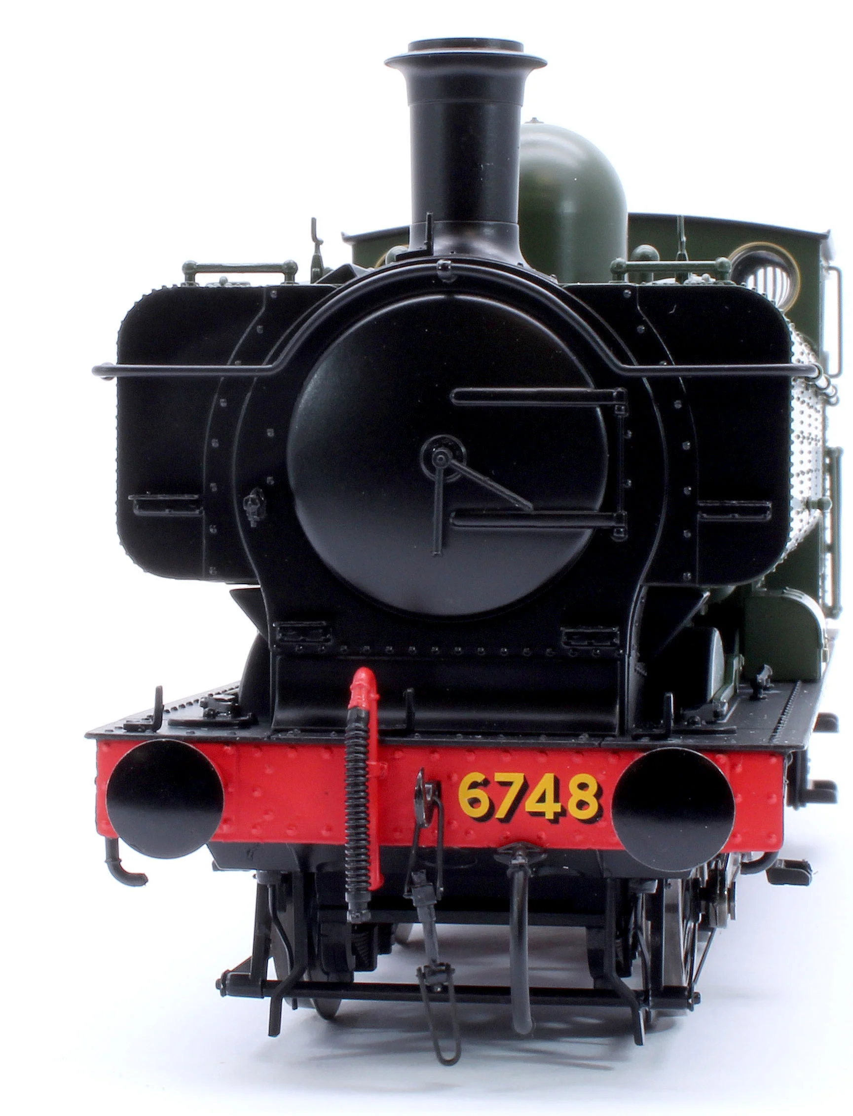 7S-007-014S Class 57xx Pannier GWR Shirtbutton Green 6748 - Steam Tank Locomotive - Sound Fitted - Image 9