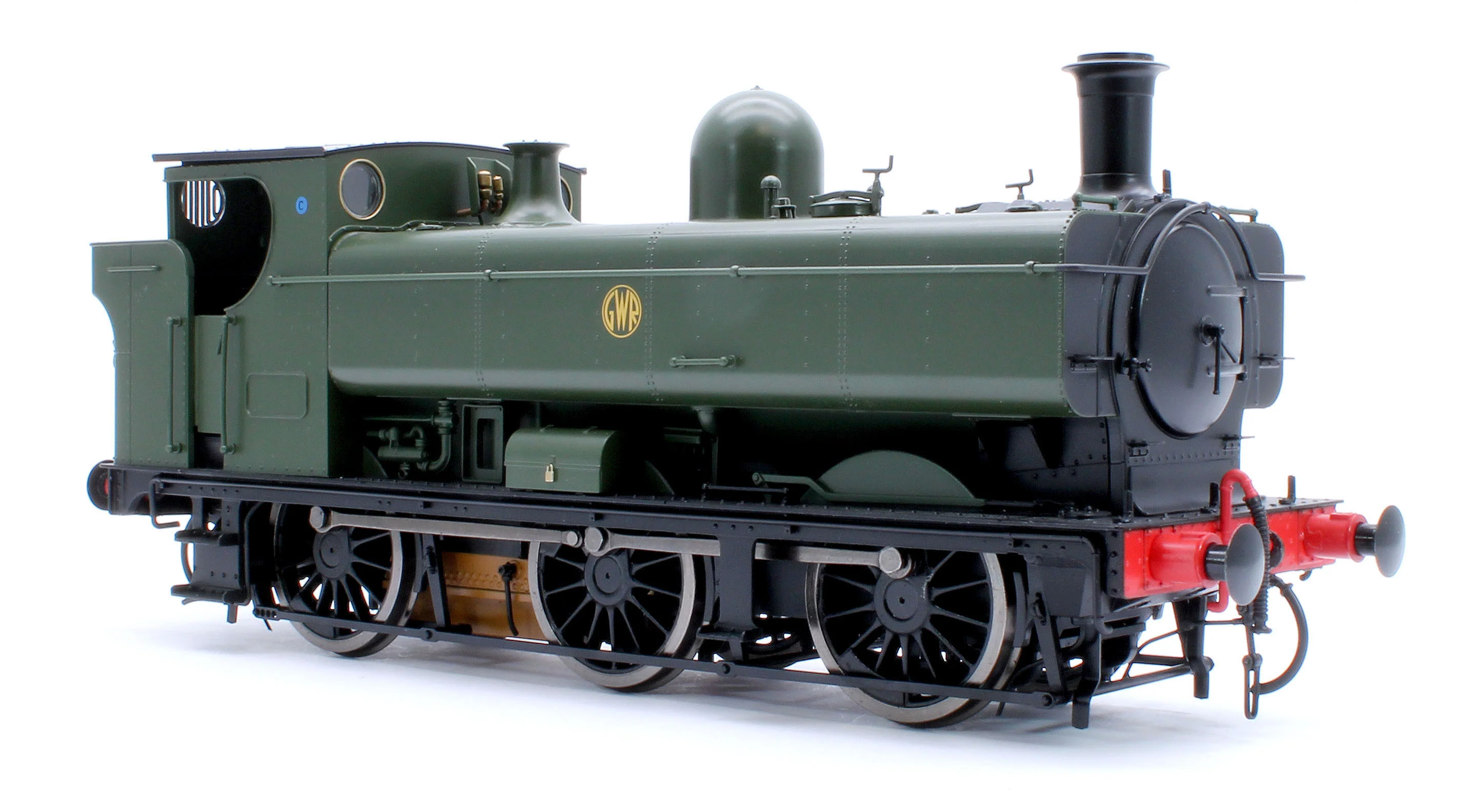 7S-007-014US Class 57xx Pannier GWR Shirtbutton Green Unnumbered - Steam Tank Locomotive - Sound Fitted - Image 6