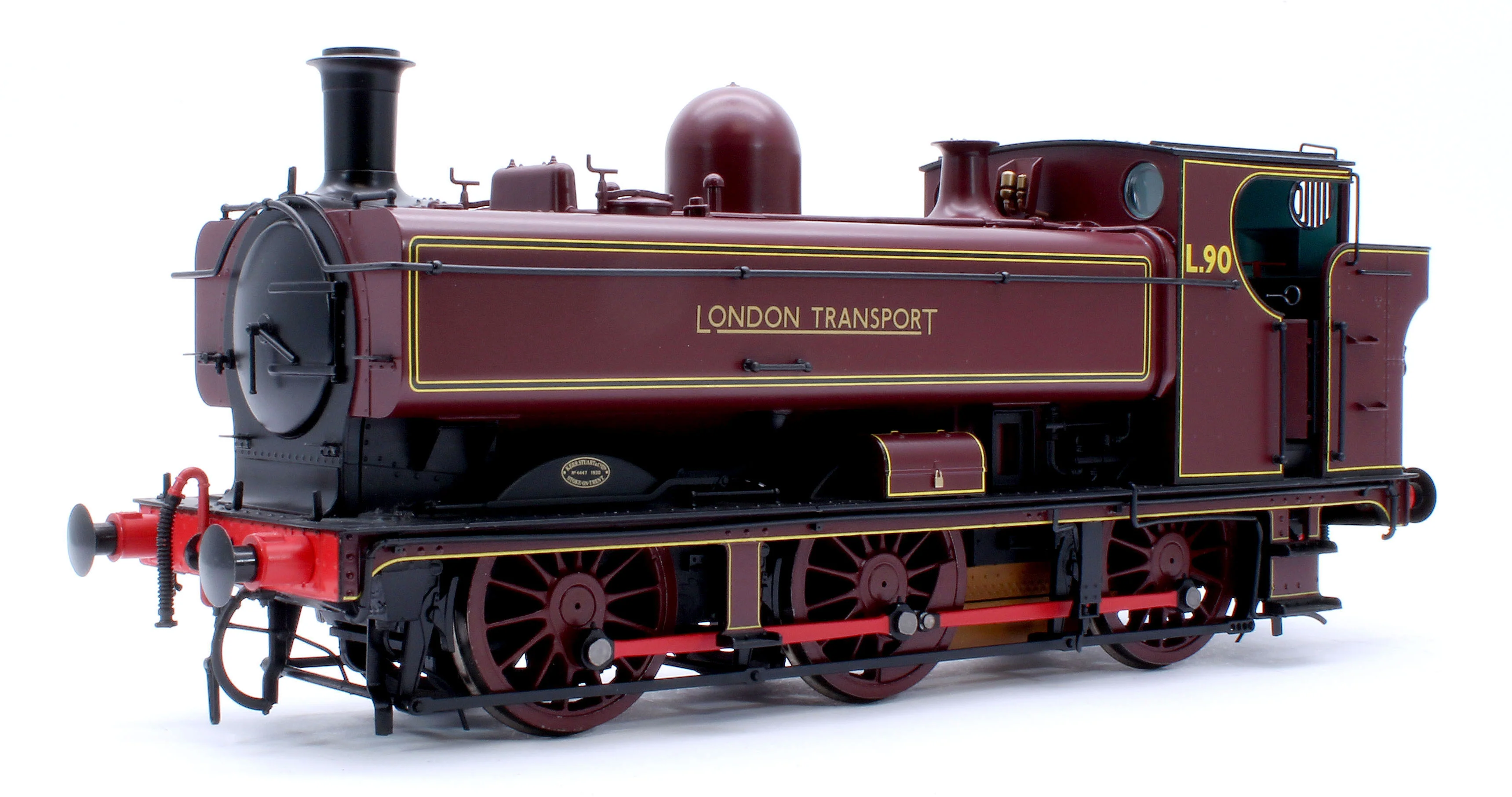 7S-007-016D Class 57xx Pannier L90 London Transport - Steam Tank Locomotive - DCC Fitted