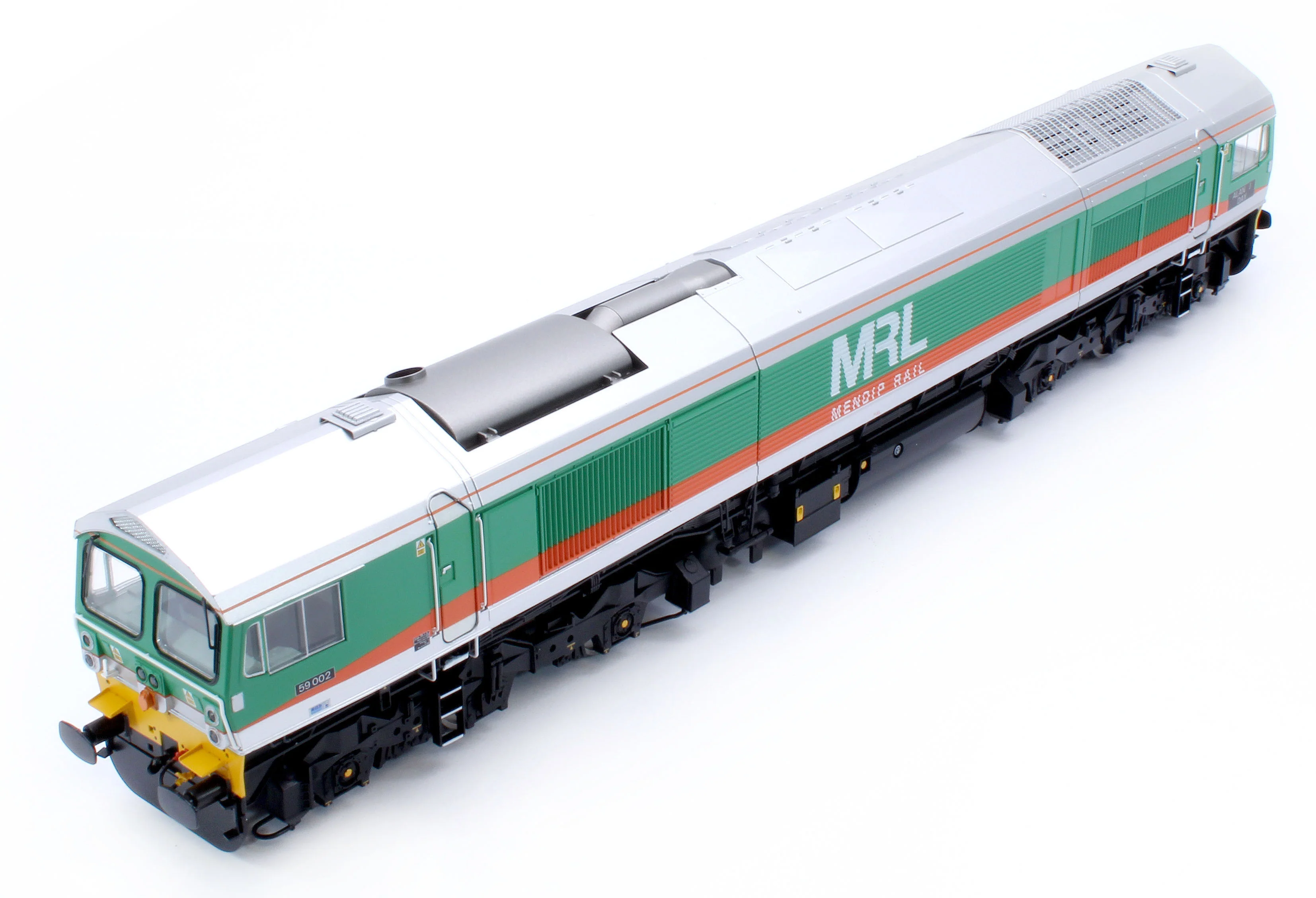 4D-005-007SSM Class 59 59002 MRL Green/Orange Alan J Day Diesel Locomotive - DCC Sound & Smoke Fitted - Image 11