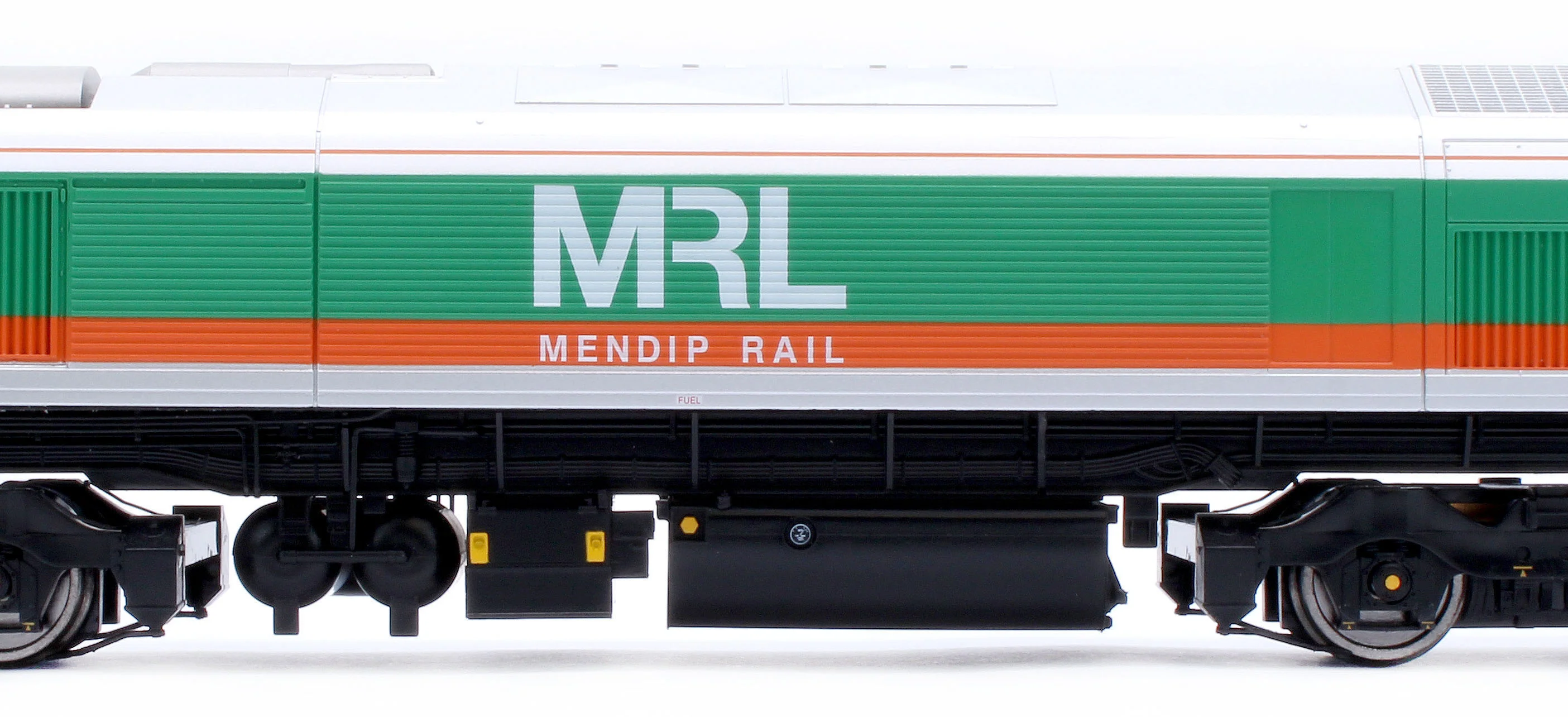 4D-005-007SSM Class 59 59002 MRL Green/Orange Alan J Day Diesel Locomotive - DCC Sound & Smoke Fitted - Image 7
