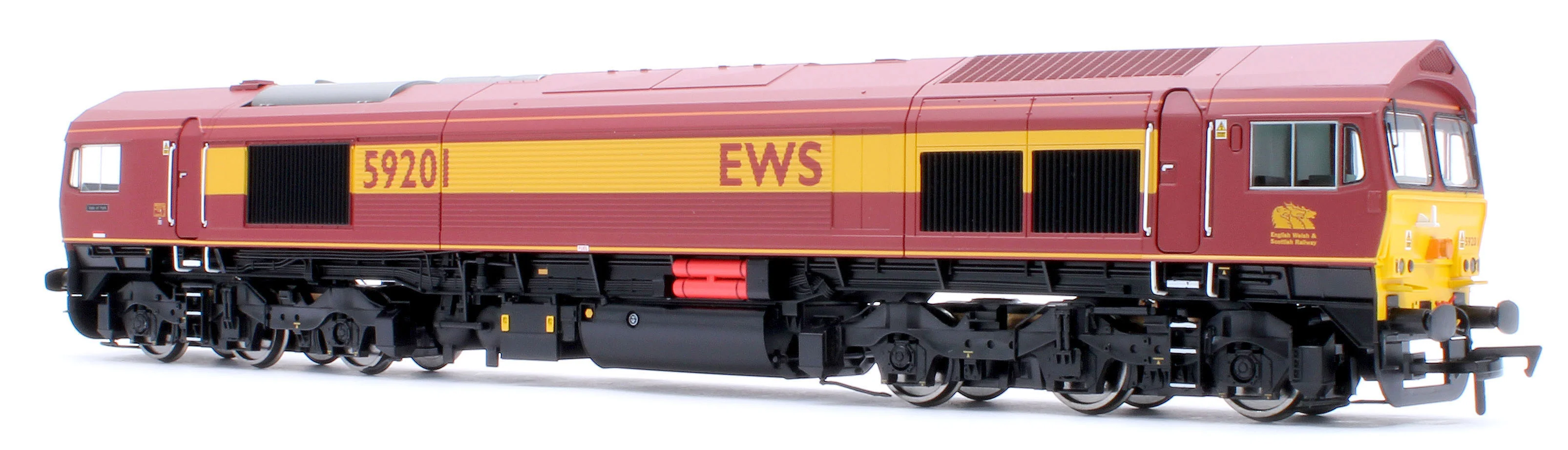 4D-005-005S Class 59 59201 EWS Vale of York Diesel Locomotive - DCC Sound - Image 3