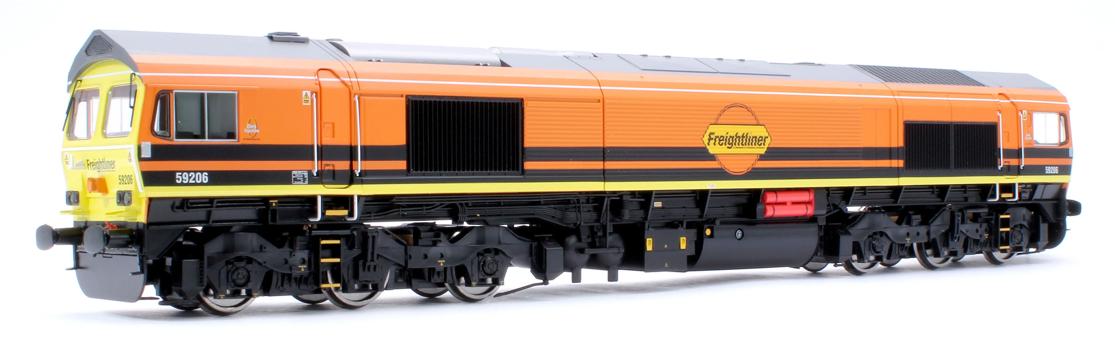 4D-005-008S Class 59 59206 Freightliner Orange John F Yeoman Diesel Locomotive - DCC Sound