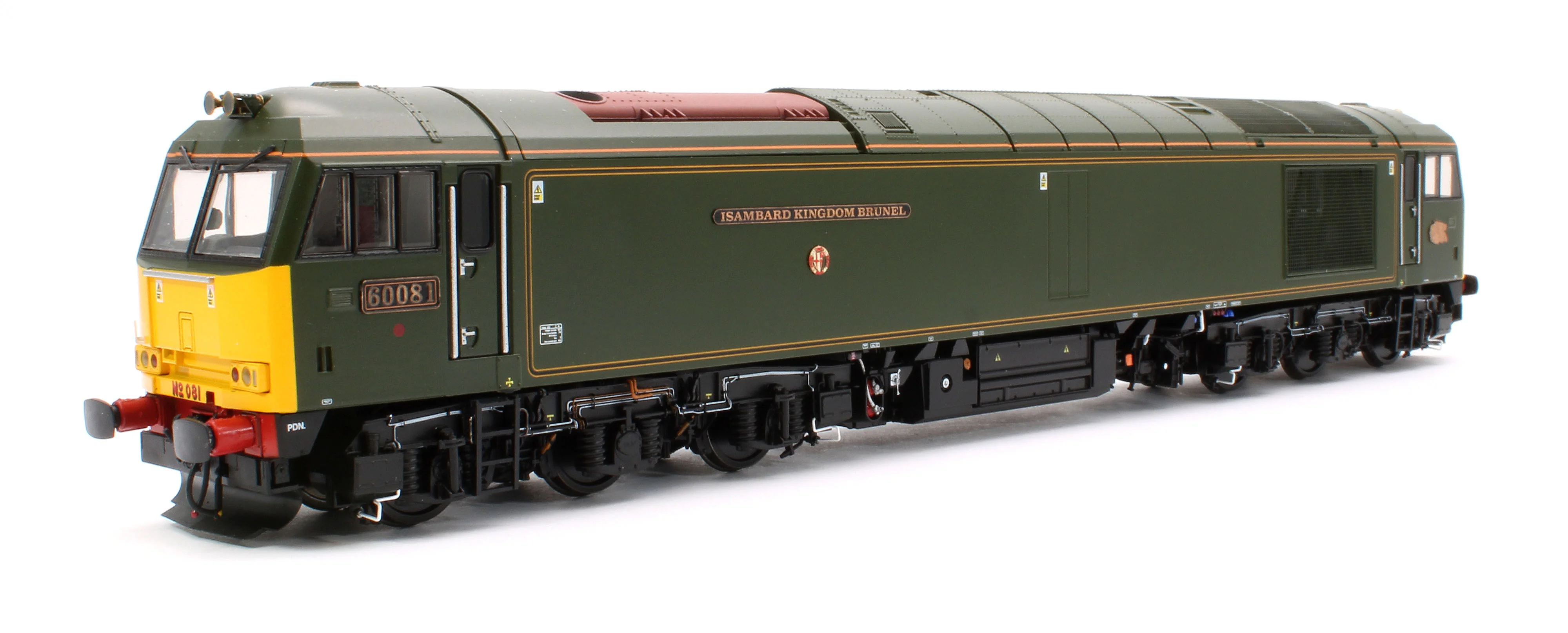 CM-60081-GWR Class 60 081 “Isambard Kingdom Brunel” GWR Green Diesel Electric Locomotive