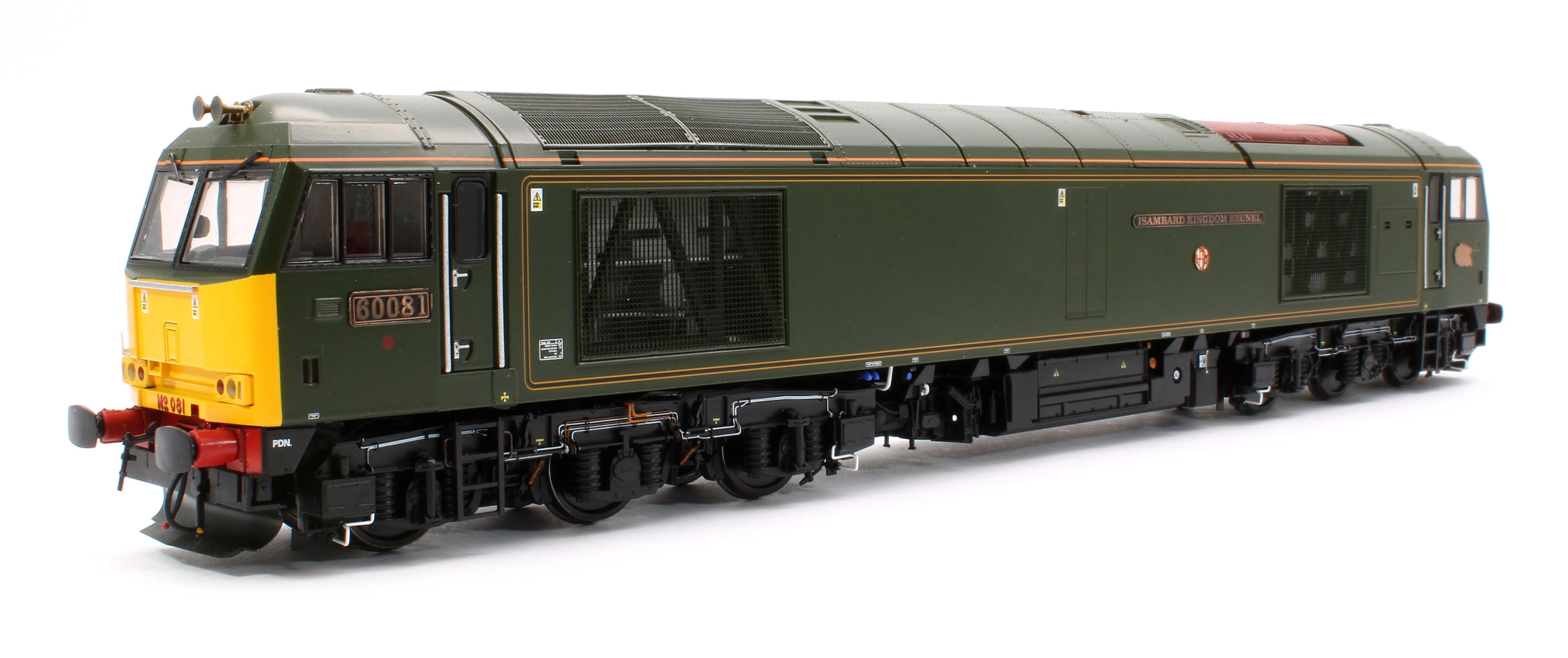 CM-60081-GWR Class 60 081 “Isambard Kingdom Brunel” GWR Green Diesel Electric Locomotive - Image 2