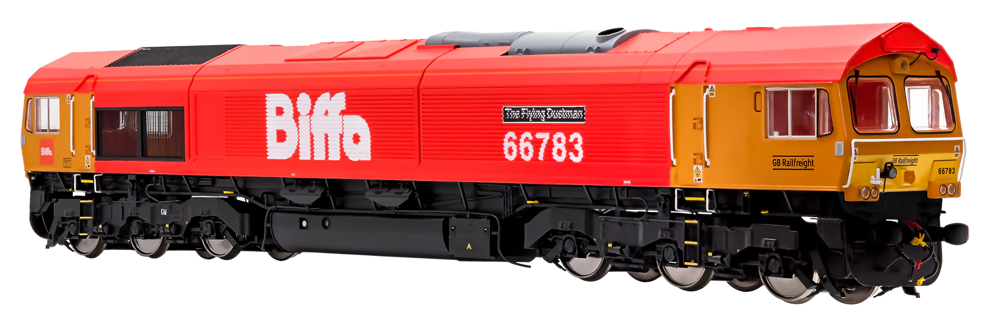 7D-066-006S Class 66 783 GBRF Biffa 'The Flying Dustman' Diesel Locomotive - DCC Sound - Image 2