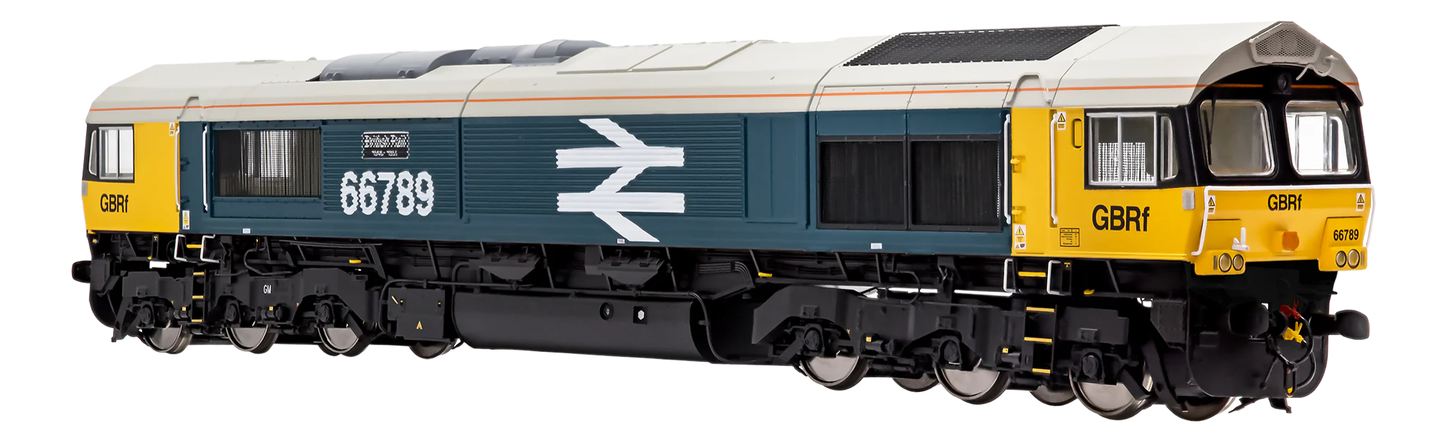 7D-066-005S Class 66 789 GBRF 'British Rail 1948-1997' BR Blue Large Logo Diesel Locomotive - DCC Sound - Image 5