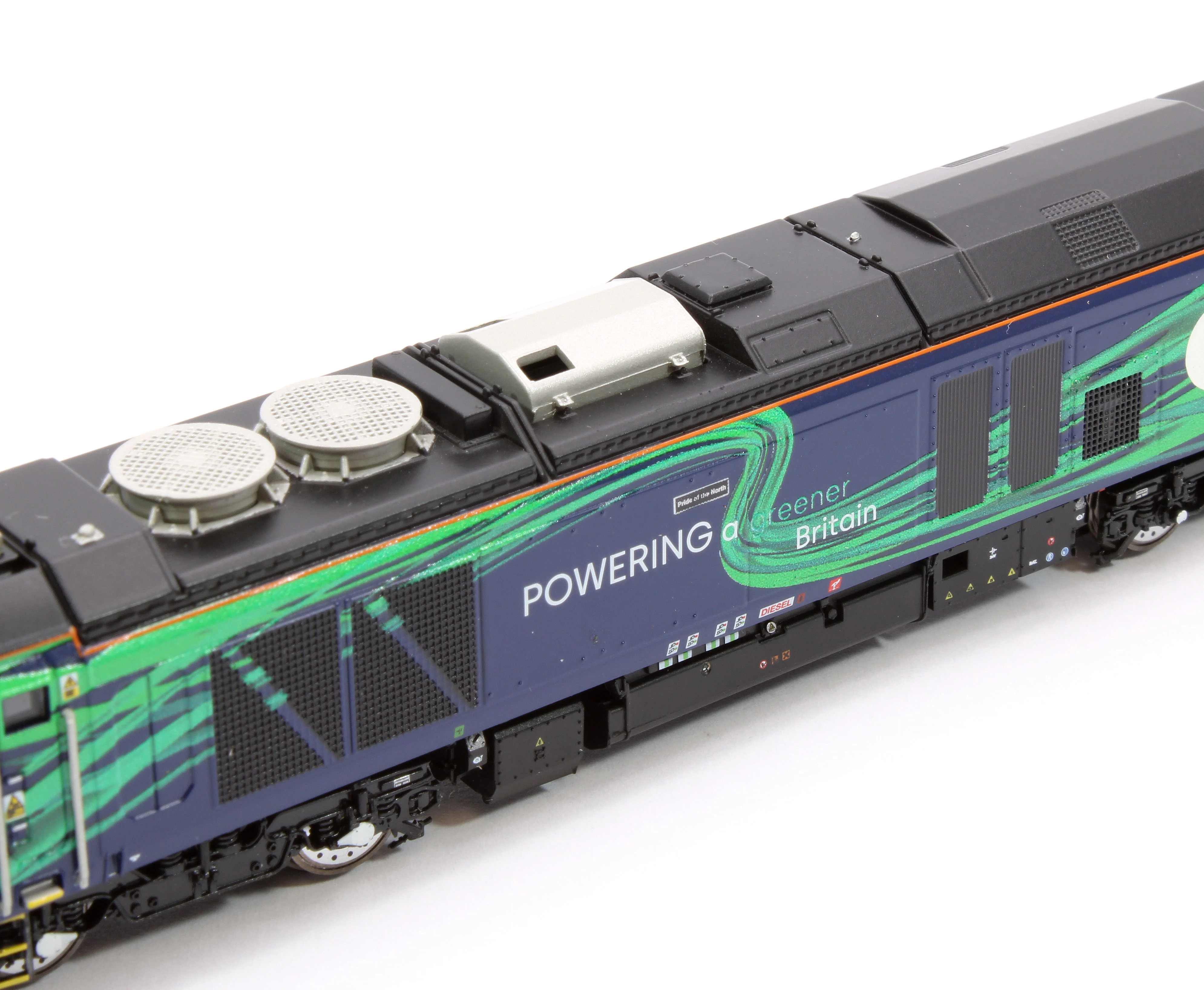 2D-022-016D Class 68 Pride of the North 68006 New DRS/NTS Green Diesel Locomotive - DCC Fitted - Image 11