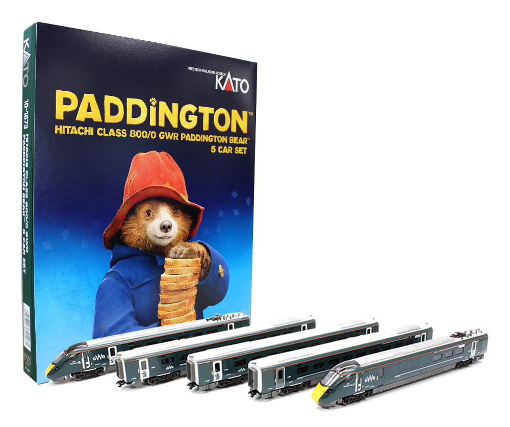 10-1673S Class 800/0 GWR IET 800 010 "Paddington Bear" 5 Car EMU - DCC Sound Fitted