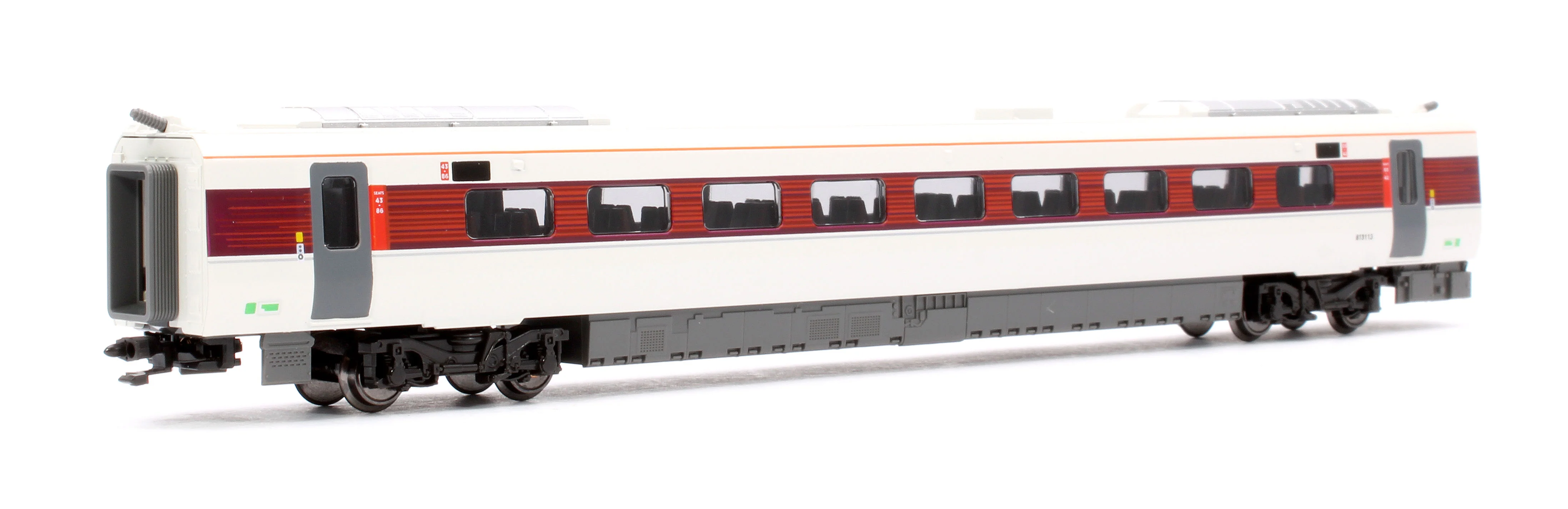 10-1675D Class 800 113 LNER Azuma 9 Car Train Pack - DCC Fitted - Image 6