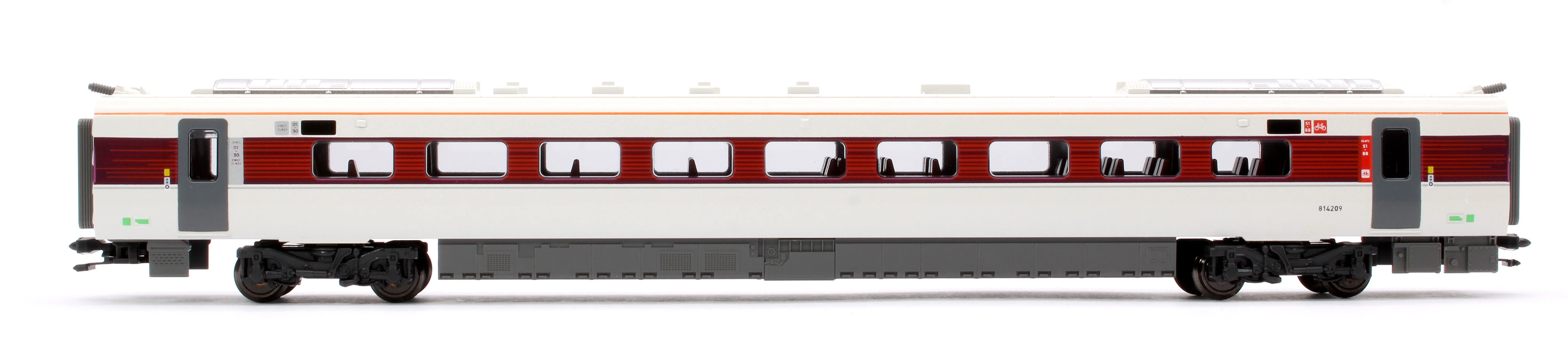 10-1674D Class 800/2 LNER Azuma 800 209 5 Car EMU - DCC Fitted - Image 11