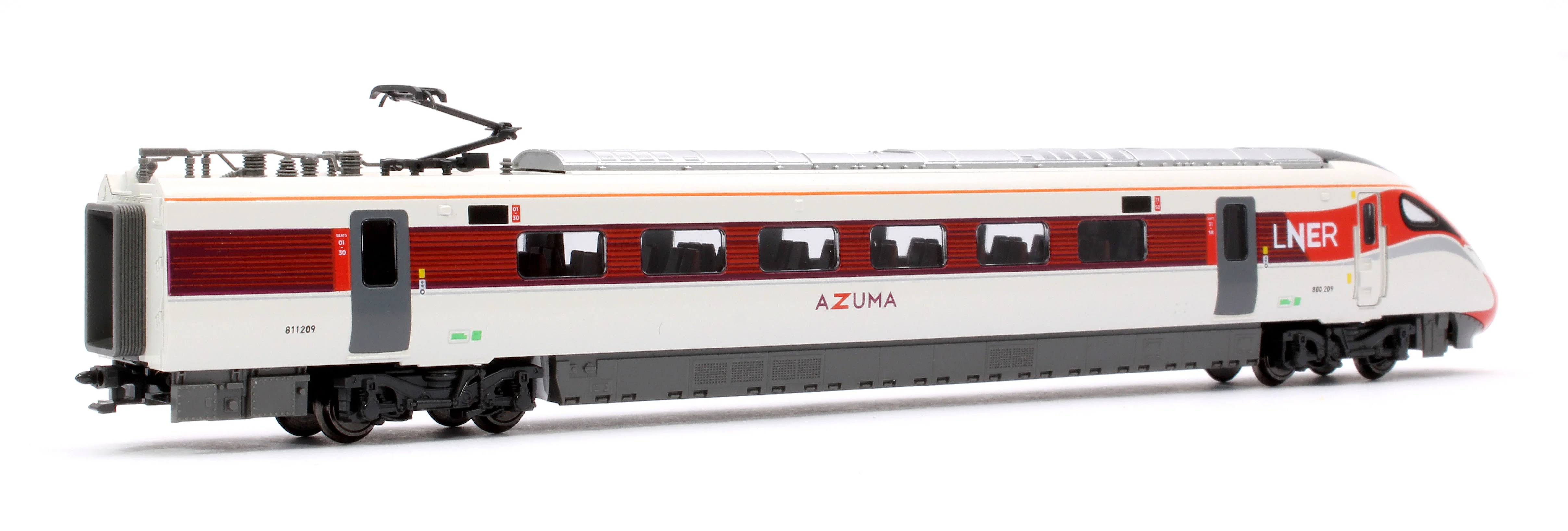 10-1674S Class 800/2 LNER Azuma 800 209 5 Car EMU - DCC Sound Fitted - Image 5