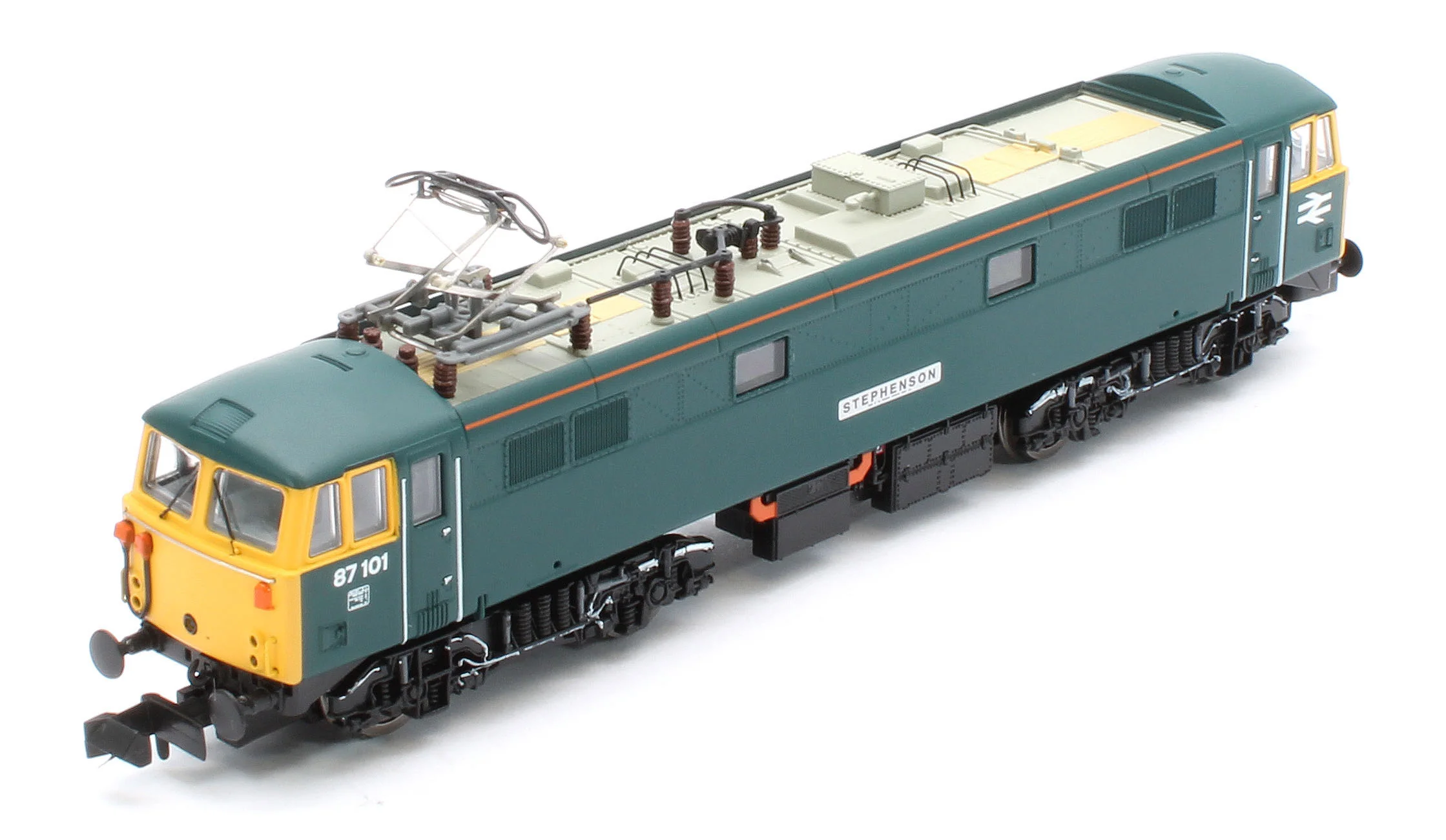 2D-087-005D Class 87 Stephenson 87101 BR Blue Electric Locomotive - DCC Fitted - Image 12