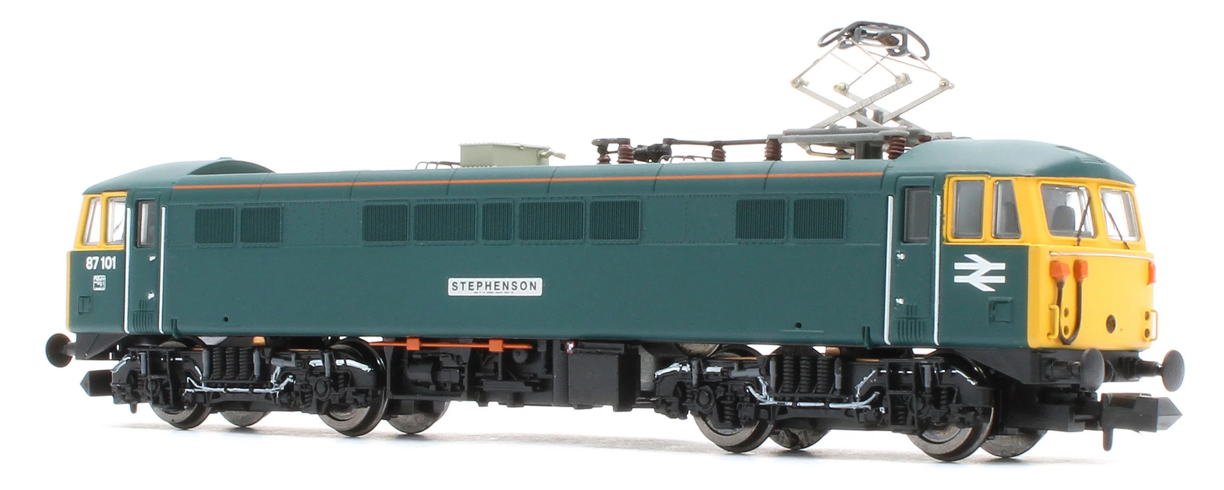 2D-087-005D Class 87 Stephenson 87101 BR Blue Electric Locomotive - DCC Fitted - Image 6