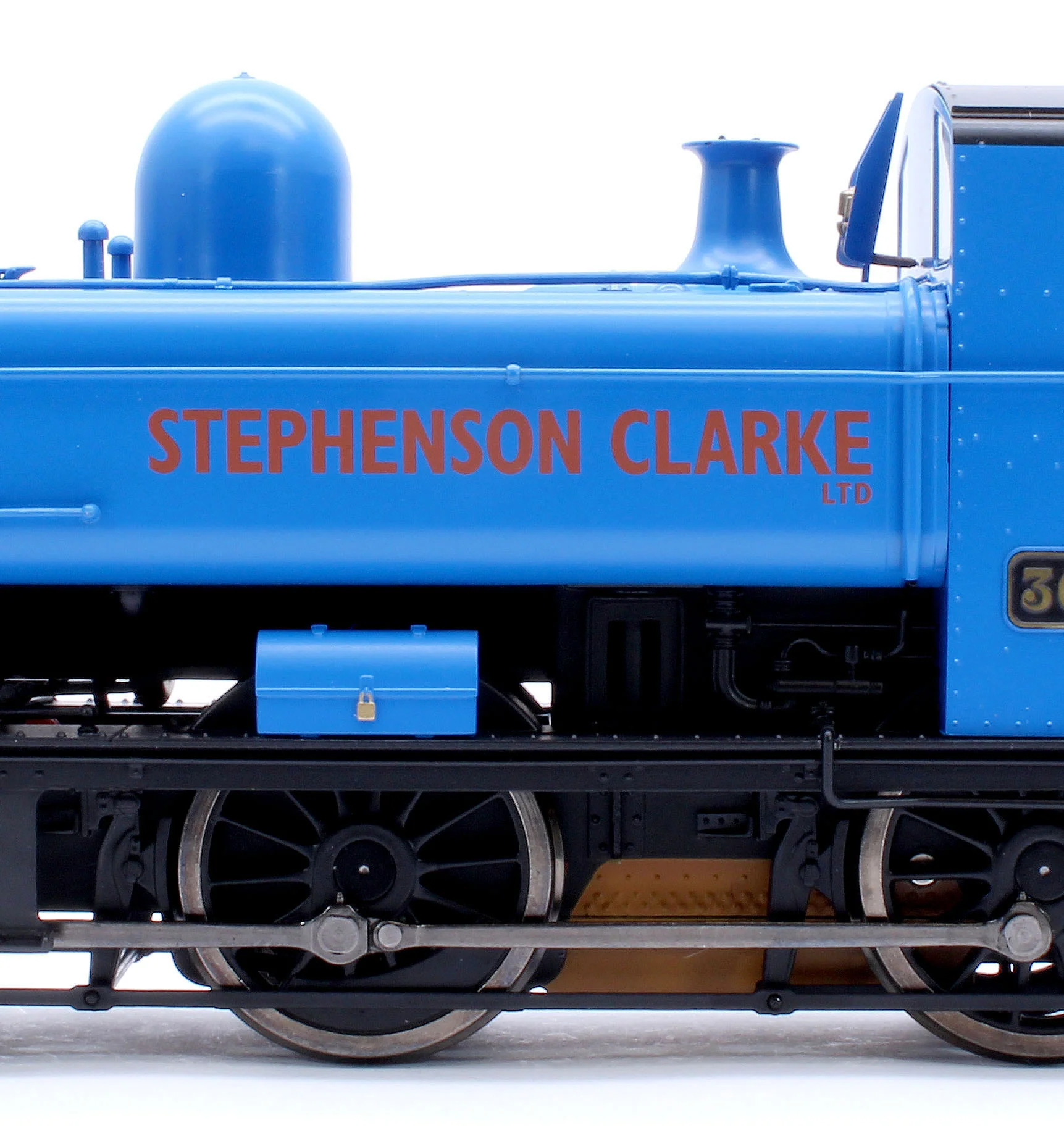 7S-007-017D Class 87xx Pannier Stephenson Clarke Blue 3650 - Steam Tank Locomotive - DCC Fitted - Image 8