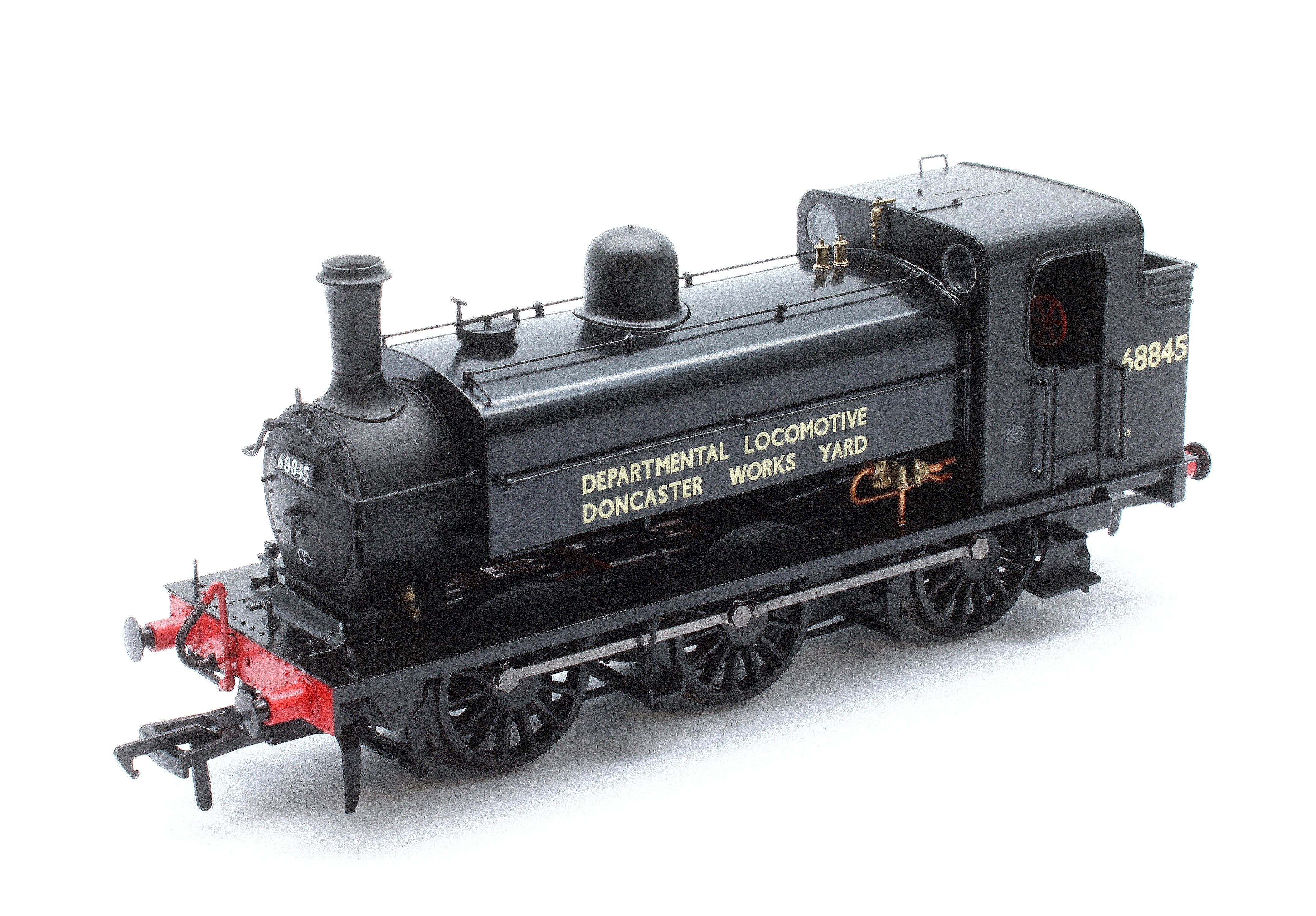 958013 Class J52/2 Doncaster Works Yard Black 0-6-0 Steam Tank Locomotive No.68845 - Image 10