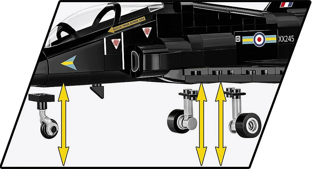 COB5845 BAE Hawk T1 RAF (362 pcs) Model Kit - Image 5