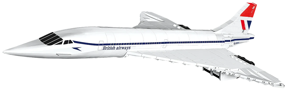 COB1917 Concorde G-BBDG (455 pcs) Model Kit