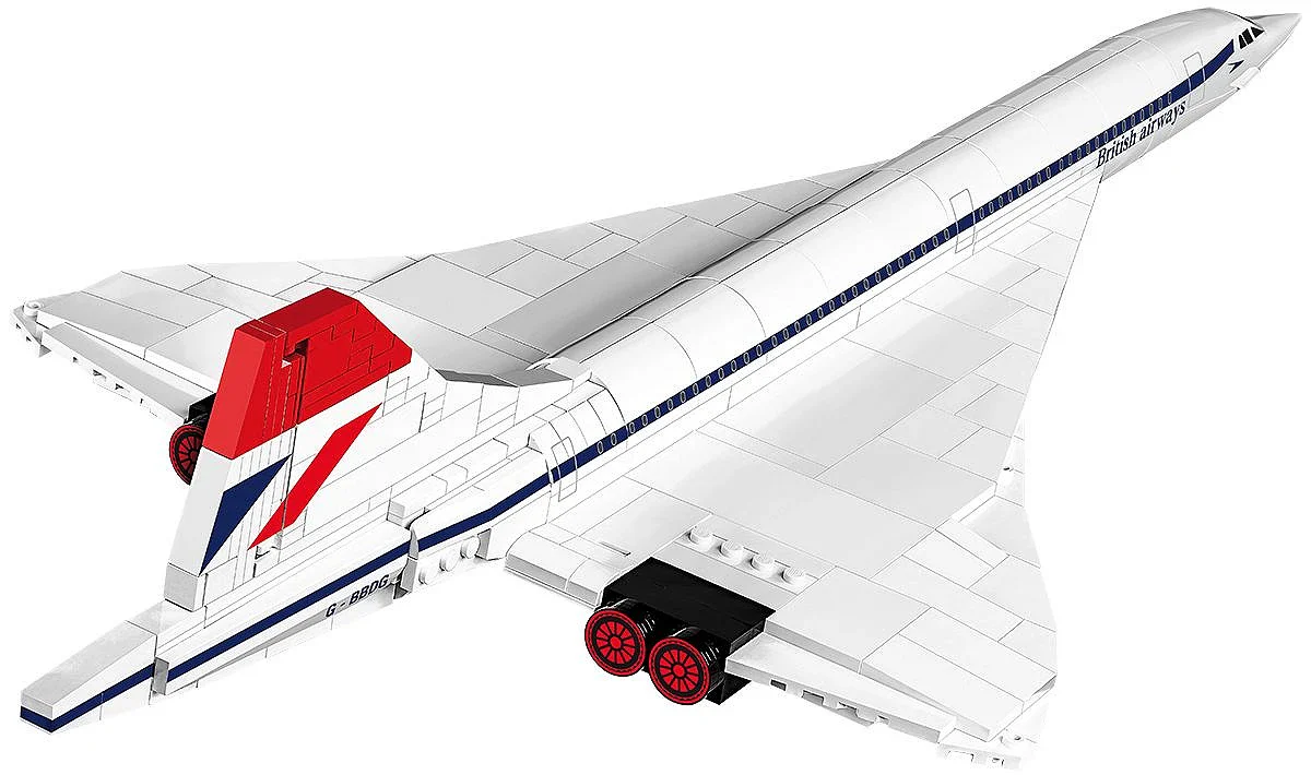 COB1917 Concorde G-BBDG (455 pcs) Model Kit - Image 2