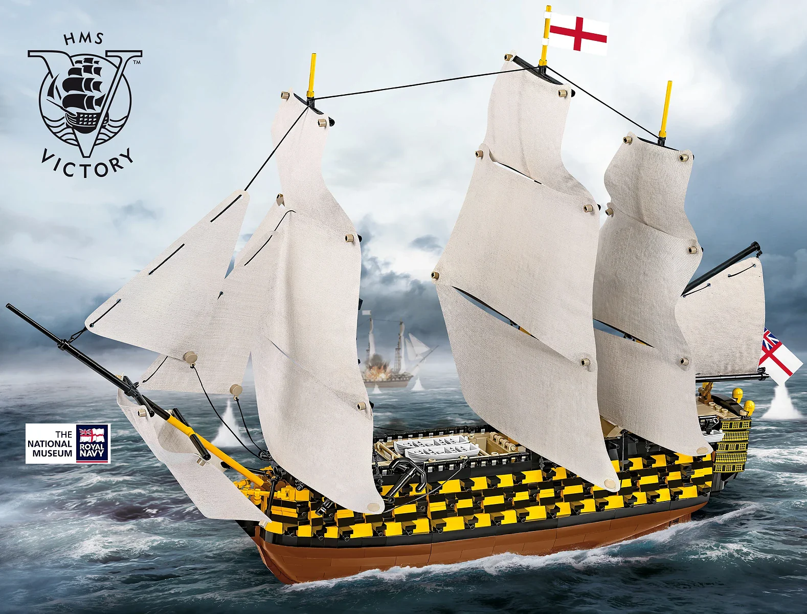 COB20096 HMS Victory Battle of Trafalgar 1805 - Image 8