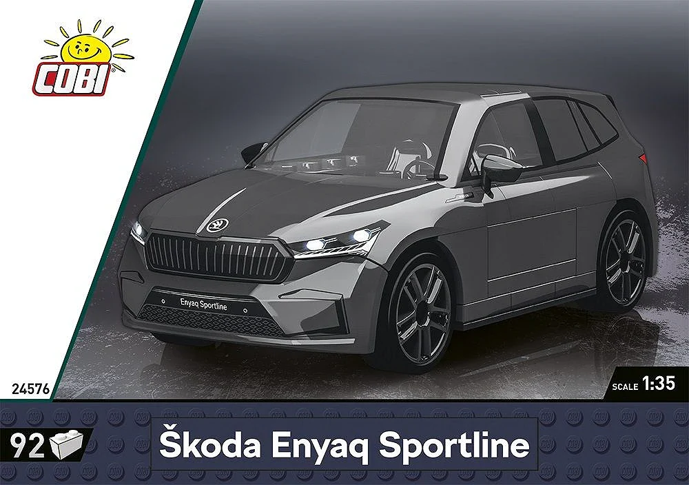 COB24576 Skoda Enyaq Sportline (102 pcs) Model Kit - Image 2