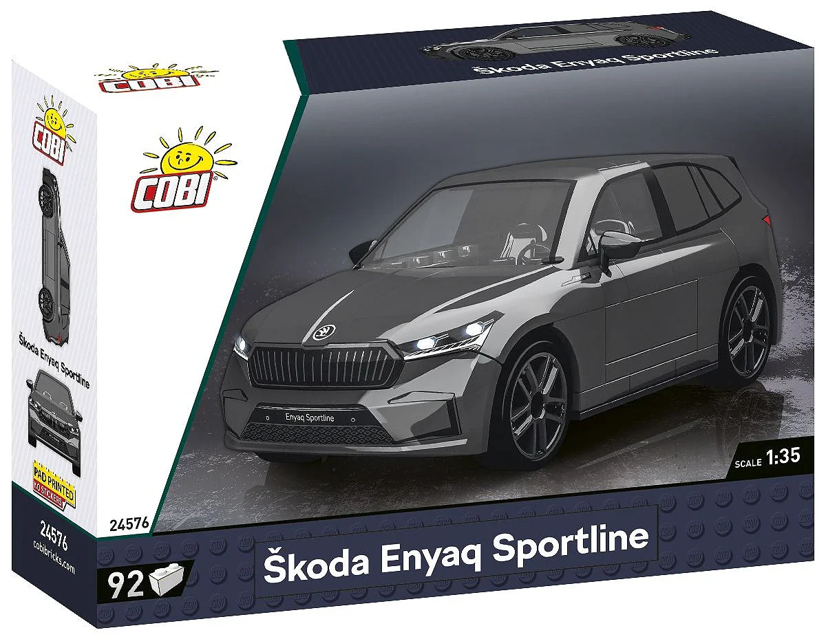 COB24576 Skoda Enyaq Sportline (102 pcs) Model Kit - Image 5