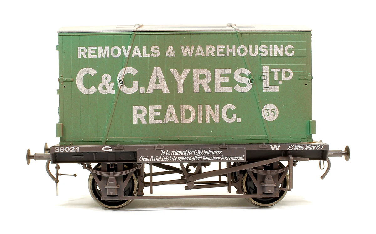 7F-037-012W Conflat & Container C & Ayres 35 - Weathered - Image 3